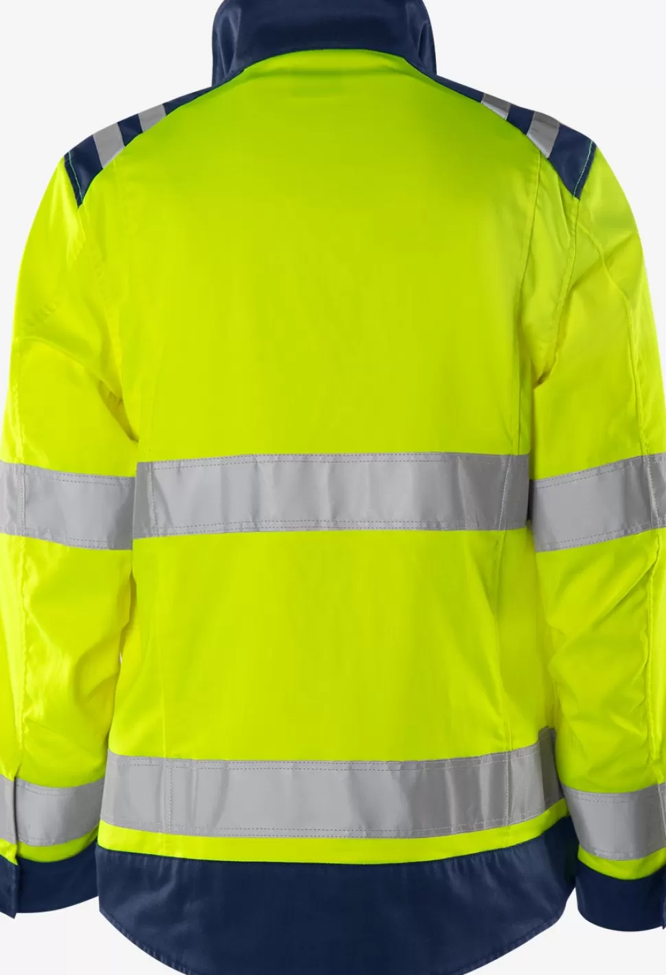 Damen Fristads Arbeitsjacken | Jacken<High Vis Green Jacke Damen Kl. 3 4068 GPLU