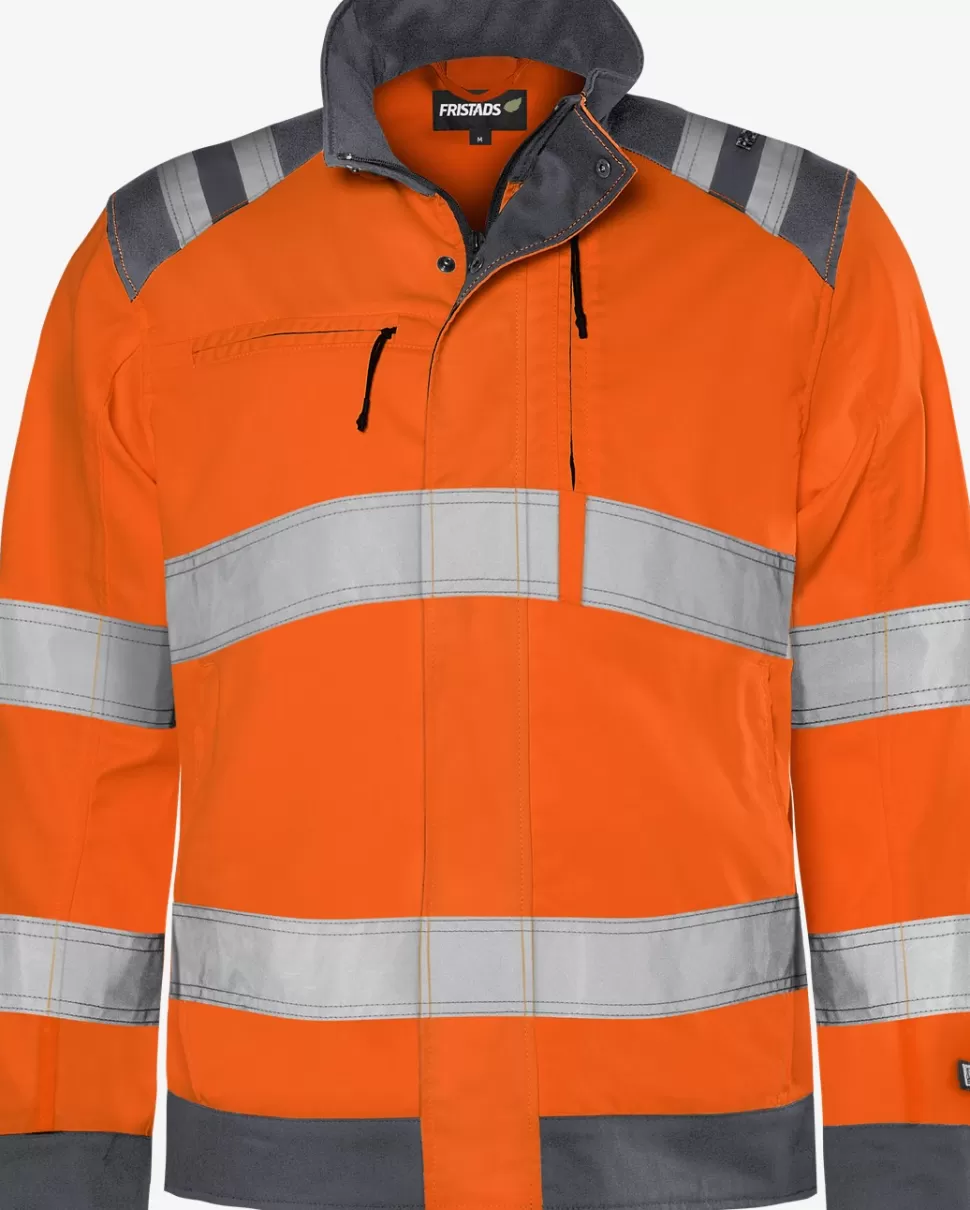 Herren Fristads Arbeitsjacken | Jacken<High Vis Green Jacke Kl. 3 4067 GPLU