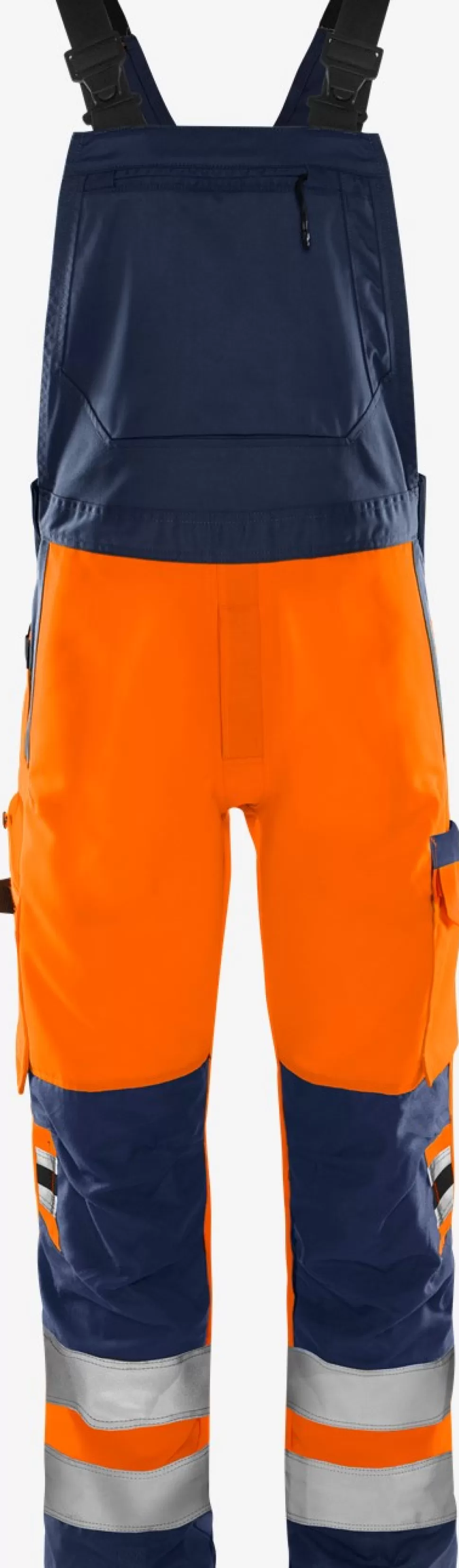 Fristads Arbeitslatzhosen<High Vis Green Latzhose Kl. 2 1030 GPLU