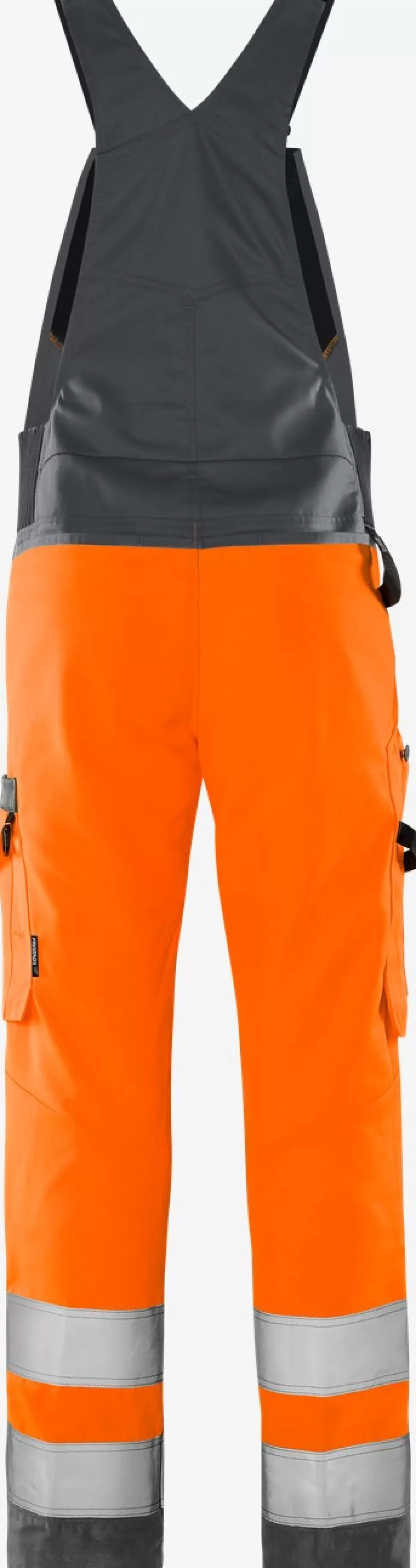 Fristads Arbeitslatzhosen<High Vis Green Latzhose Kl. 2 1030 GPLU