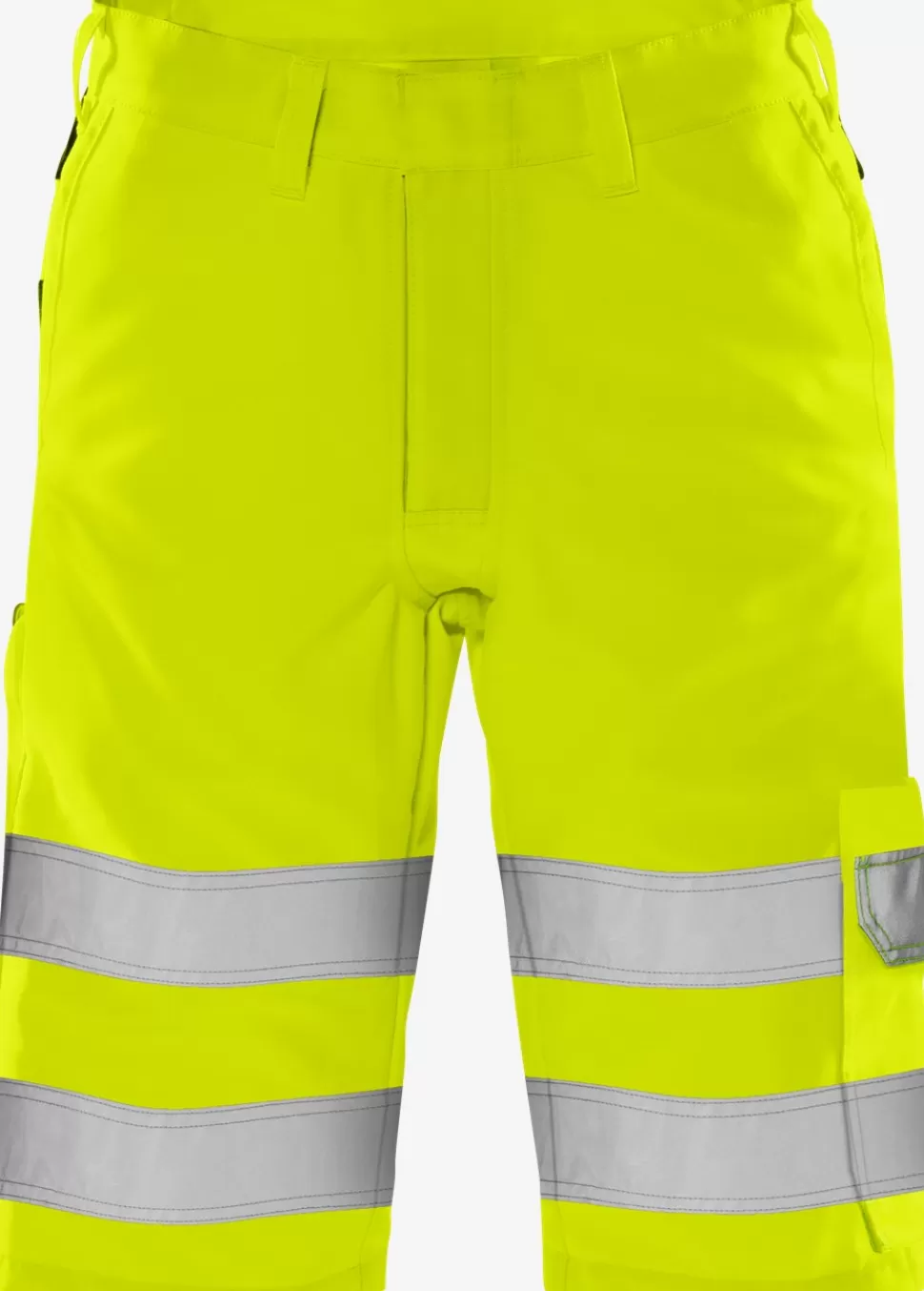 Fristads Arbeitsshorts<High Vis Green Shorts Kl. 2 2650 GPLU