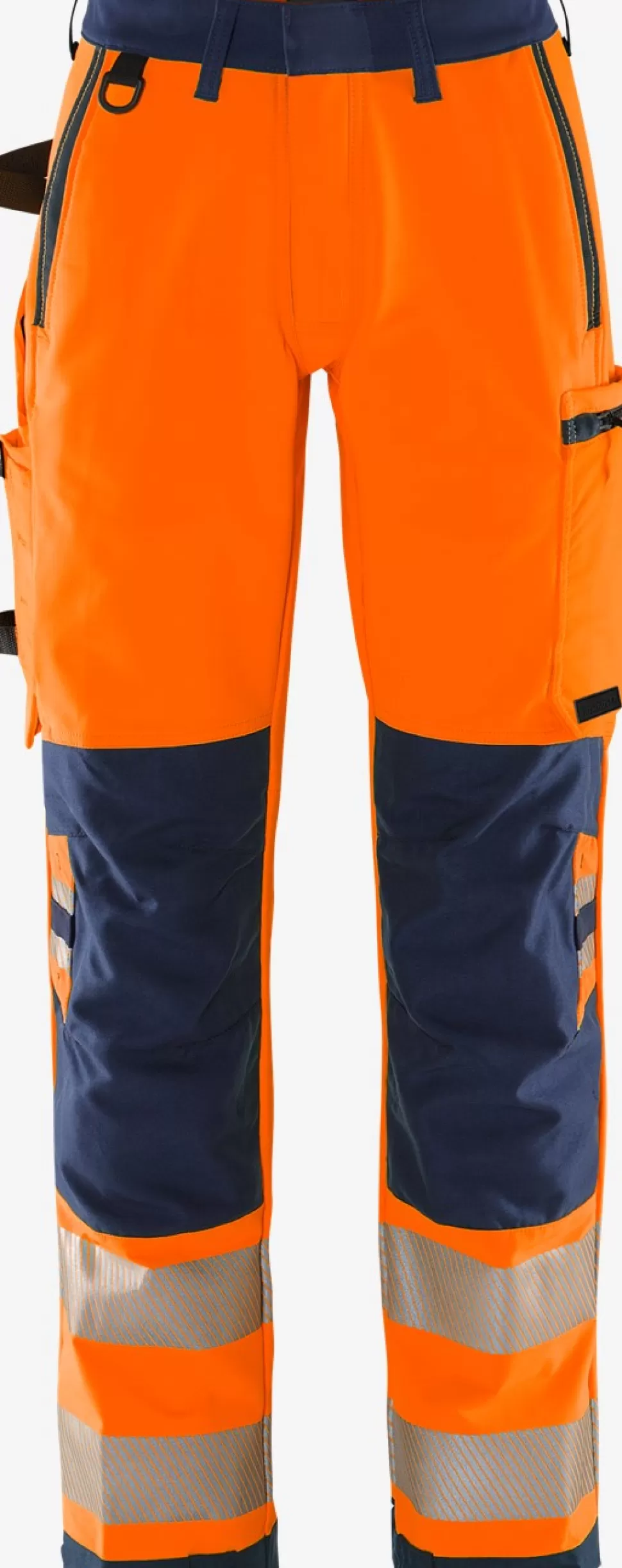 Damen Fristads Arbeitshosen | Warnschutz-Hosen<High Vis Green Stretchhose Damen Kl. 2 2665 GSTP