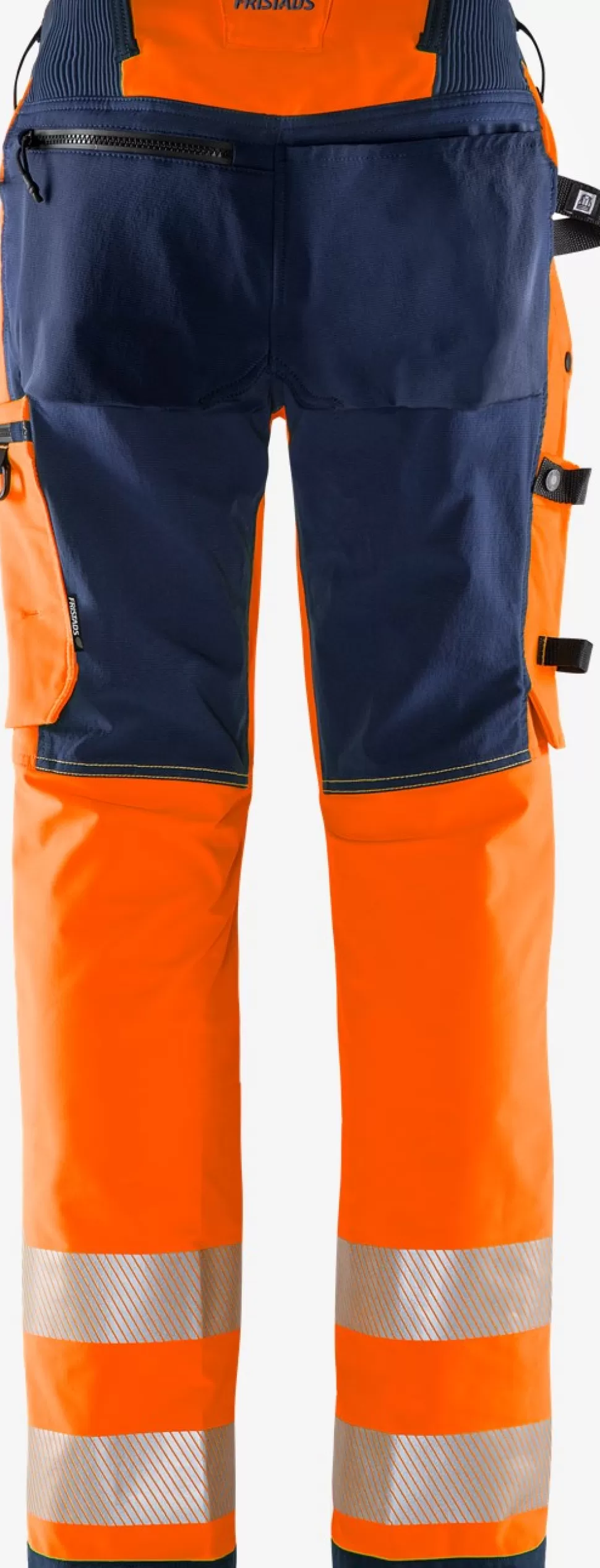Damen Fristads Arbeitshosen | Warnschutz-Hosen<High Vis Green Stretchhose Damen Kl. 2 2665 GSTP