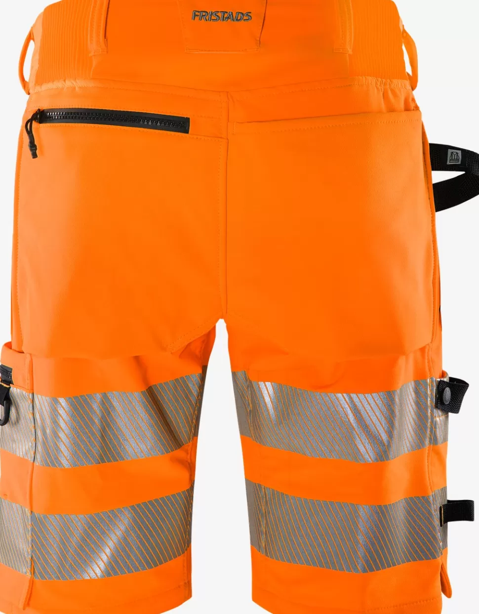 Fristads Arbeitsshorts<High Vis Green Stretch-Shorts Kl. 2 2648 GSTP