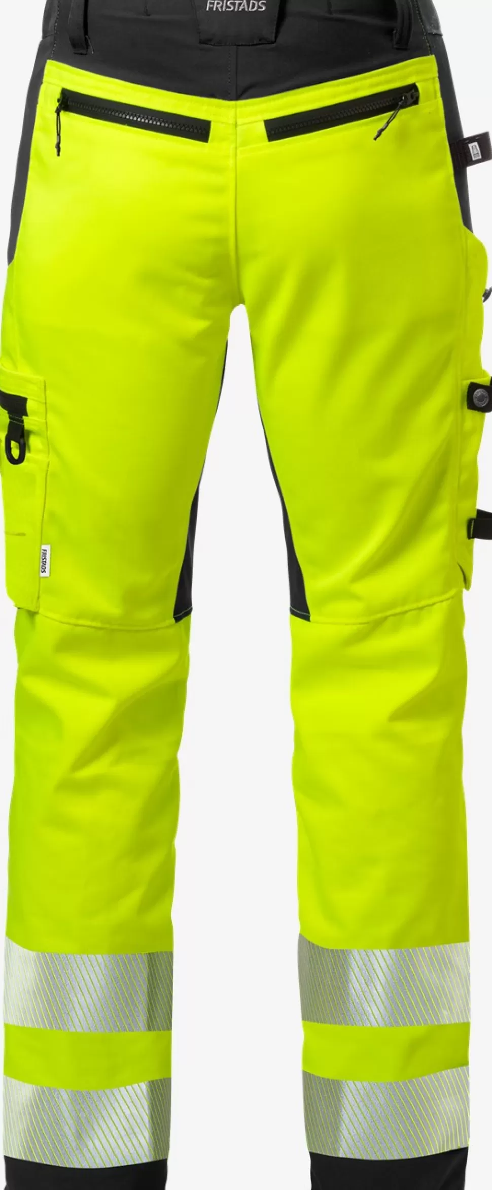 Damen Fristads Arbeitshosen | Warnschutz-Hosen<High Vis Handwerker Stretch-Hose Damen Kl. 2 2710 PLU