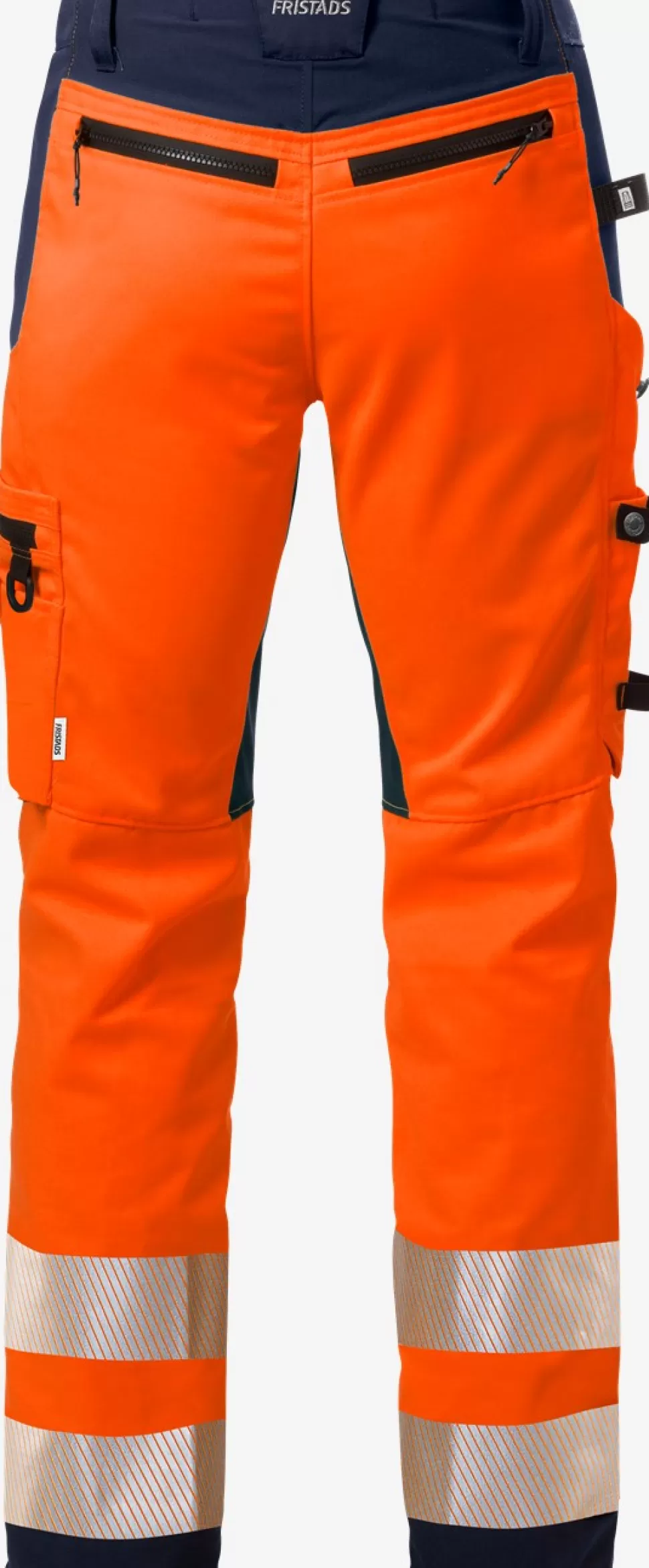 Damen Fristads Arbeitshosen | Warnschutz-Hosen<High Vis Handwerker Stretch-Hose Damen Kl. 2 2710 PLU