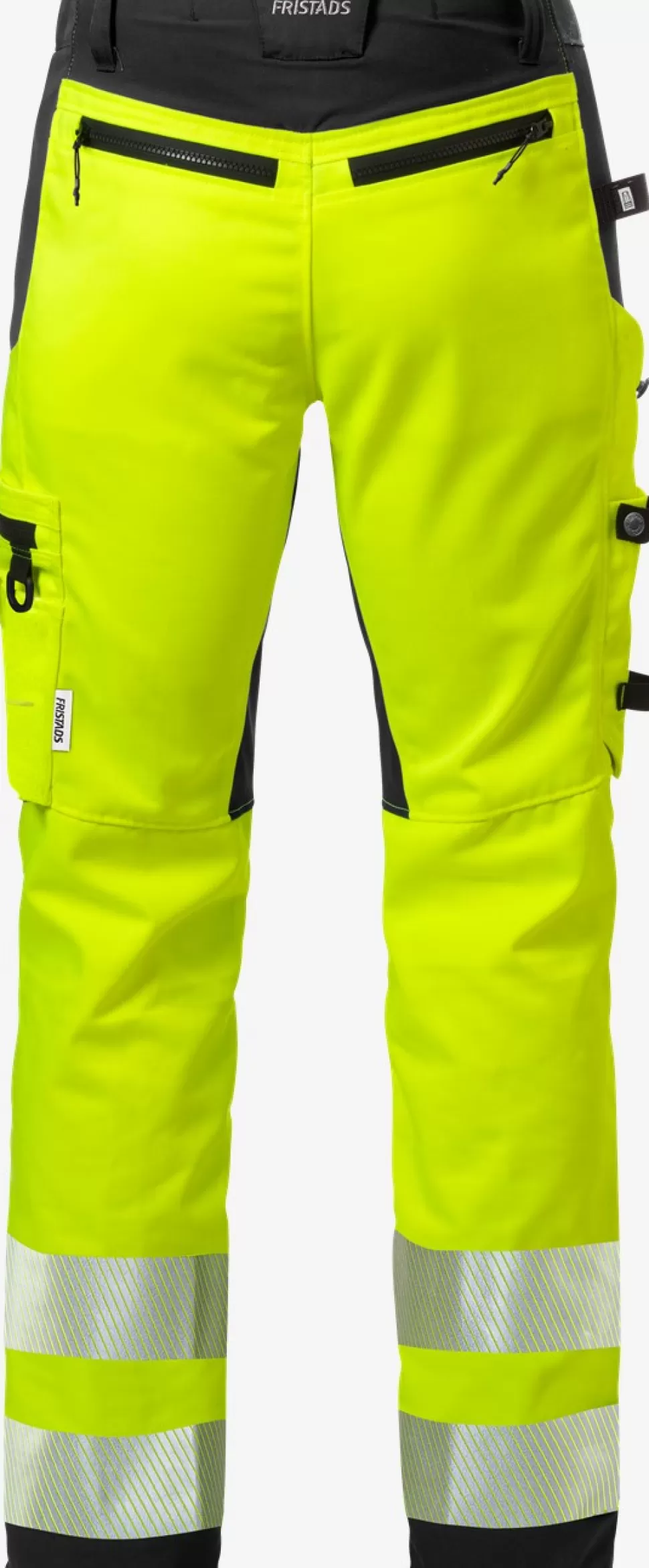 Herren Fristads Arbeitshosen | Warnschutz-Hosen<High Vis Handwerker Stretch-Hose Kl. 2 2707 PLU
