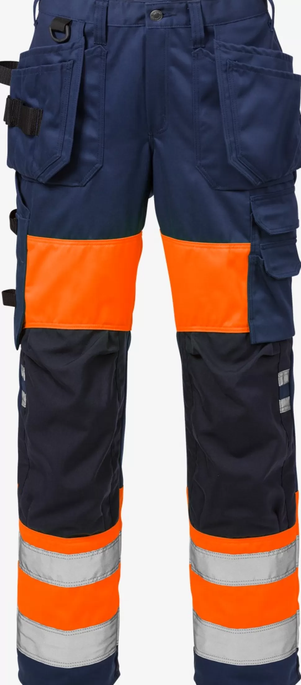 Damen Fristads Warnschutz-Hosen<High Vis Handwerkerhose Damen Kl. 1 2129 PLU