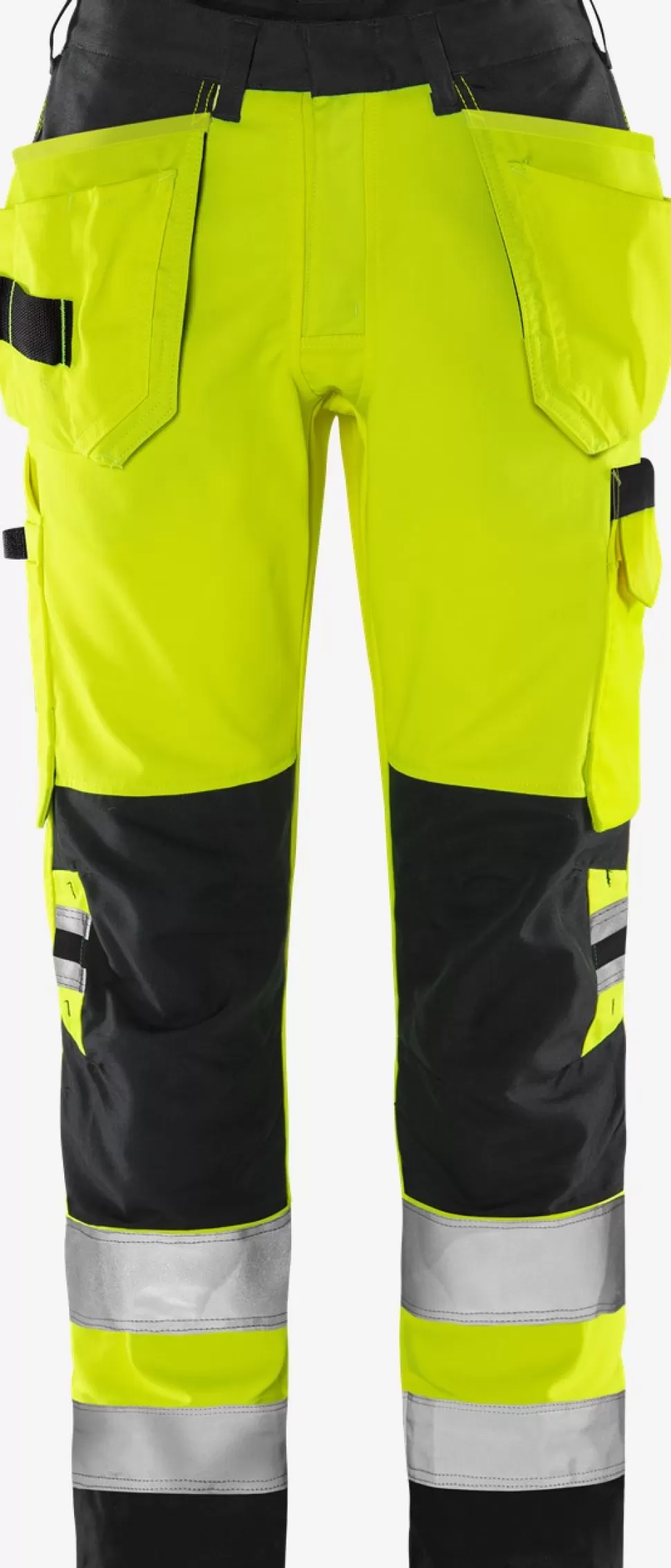 Damen Fristads Arbeitshosen | Warnschutz-Hosen<High Vis Handwerkerhose Damen Kl. 2 2671 GPLU