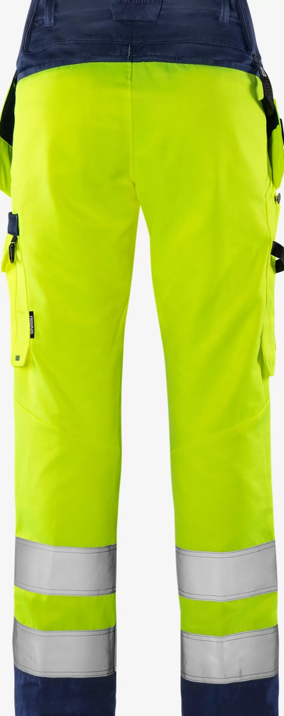 Damen Fristads Arbeitshosen | Warnschutz-Hosen<High Vis Handwerkerhose Damen Kl. 2 2671 GPLU