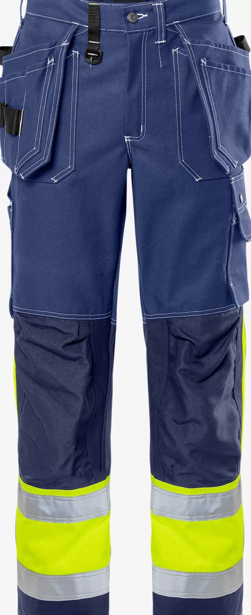 Herren Fristads Arbeitshosen | Warnschutz-Hosen<High Vis Handwerkerhose Kl. 1 247 FAS