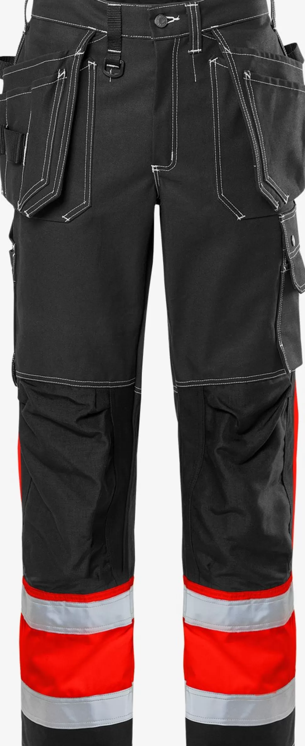 Herren Fristads Arbeitshosen | Warnschutz-Hosen<High Vis Handwerkerhose Kl. 1 247 FAS