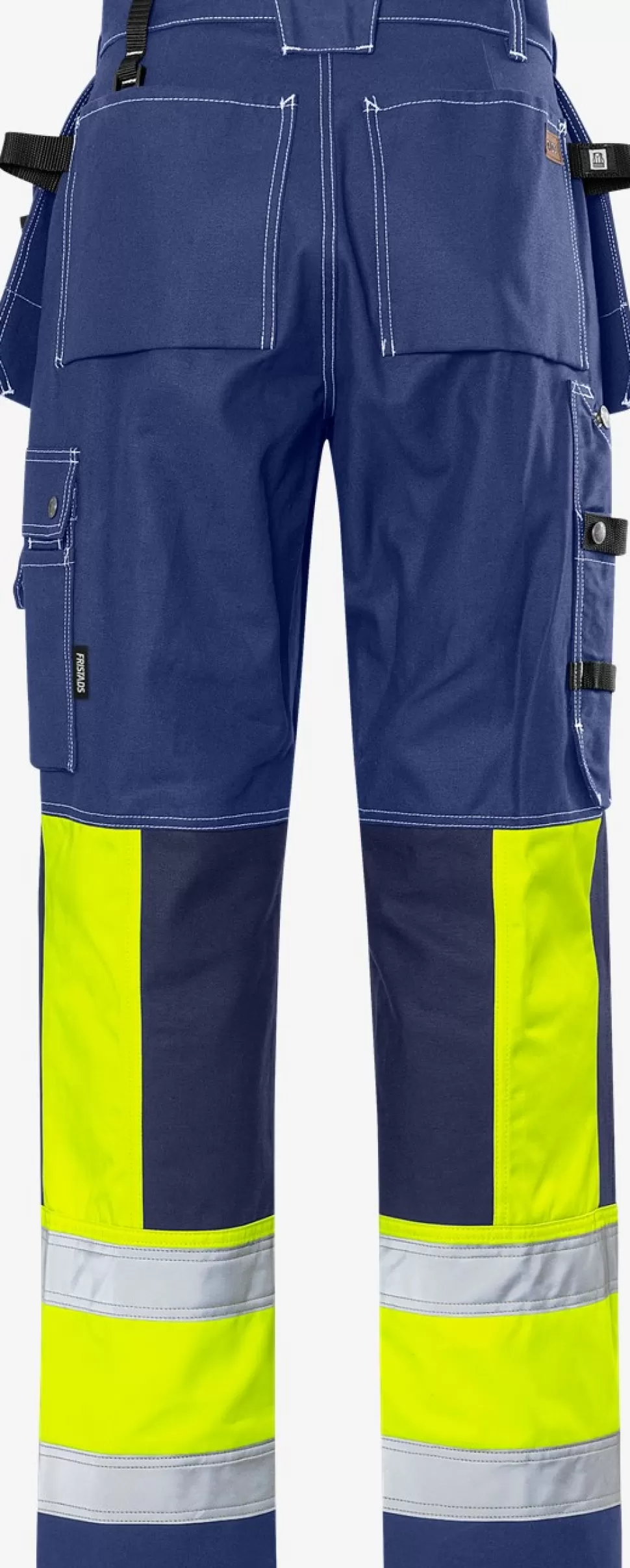 Herren Fristads Arbeitshosen | Warnschutz-Hosen<High Vis Handwerkerhose Kl. 1 247 FAS