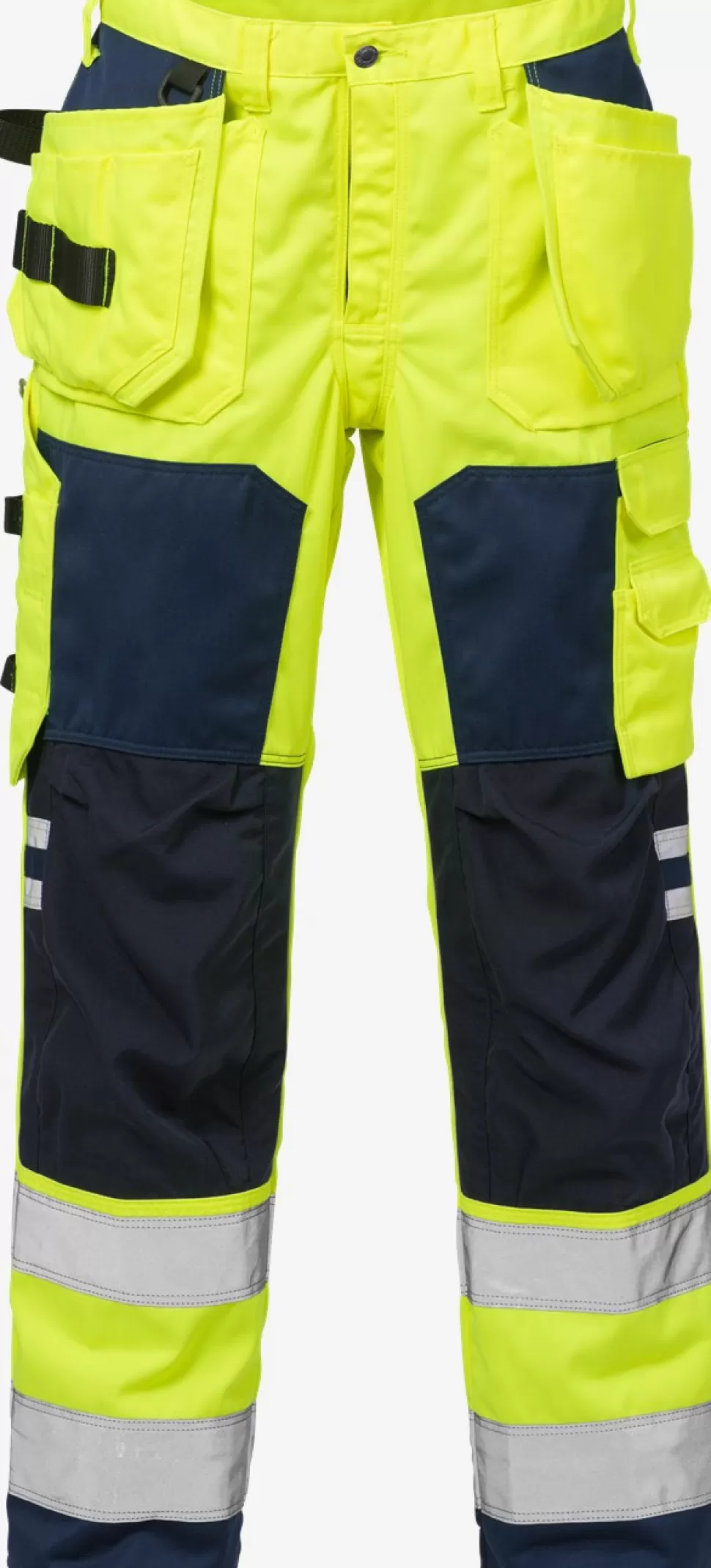 Herren Fristads Arbeitshosen | Warnschutz-Hosen<High Vis Handwerkerhose Kl. 2 2025 PLU