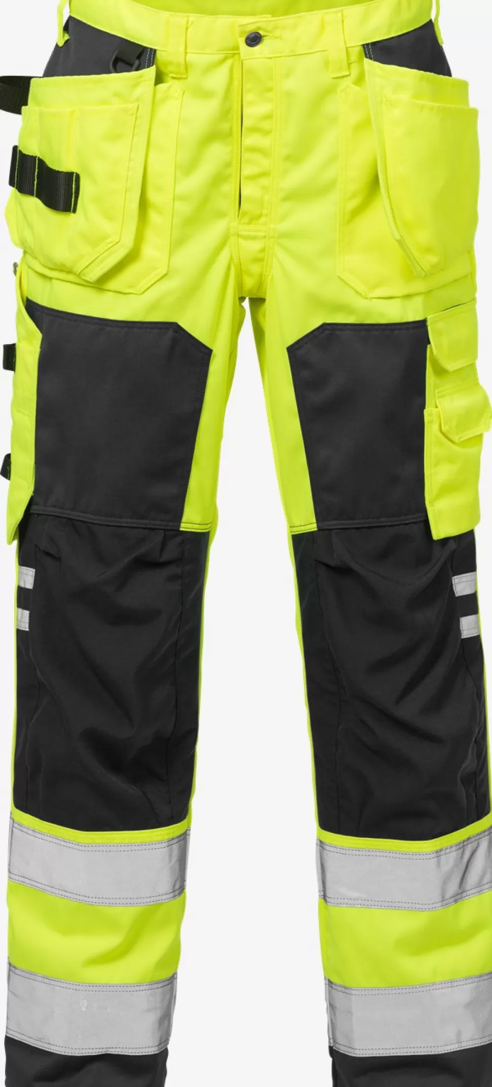 Herren Fristads Arbeitshosen | Warnschutz-Hosen<High Vis Handwerkerhose Kl. 2 2025 PLU