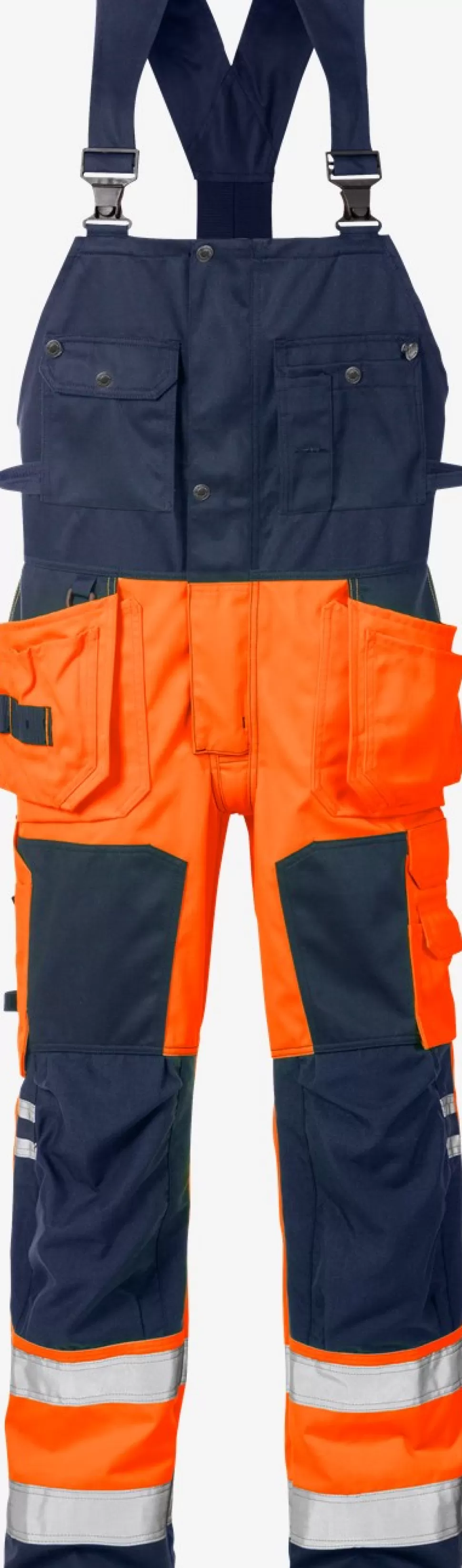 Fristads Arbeitslatzhosen<High Vis Handwerkerlatzhose Kl. 2 1014 PLU