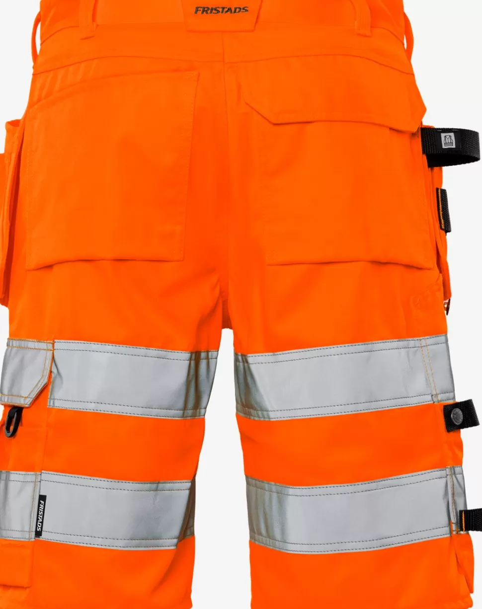 Fristads Arbeitsshorts<High Vis Handwerkershorts Kl. 2 2028 PLU