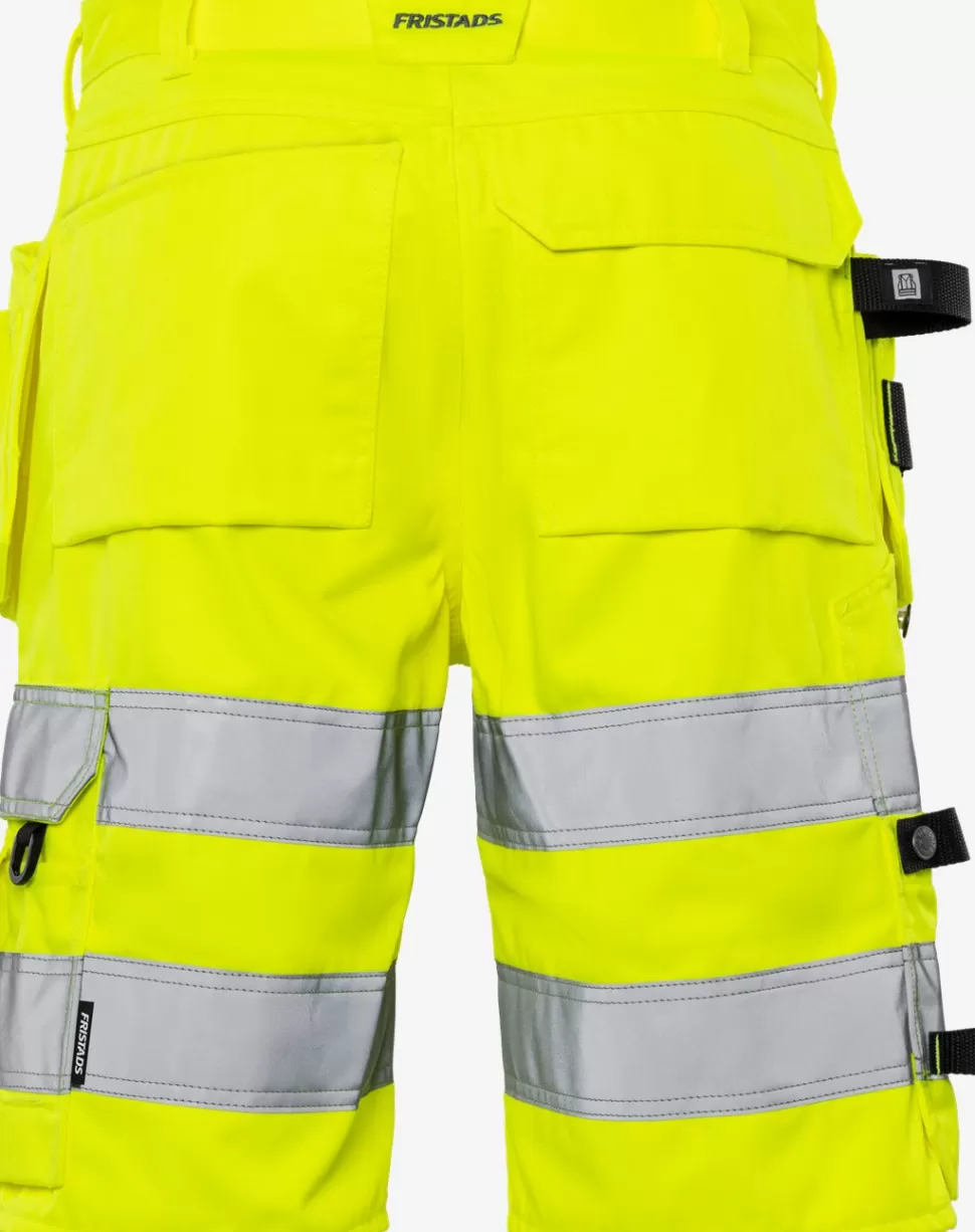 Fristads Arbeitsshorts<High Vis Handwerkershorts Kl. 2 2028 PLU