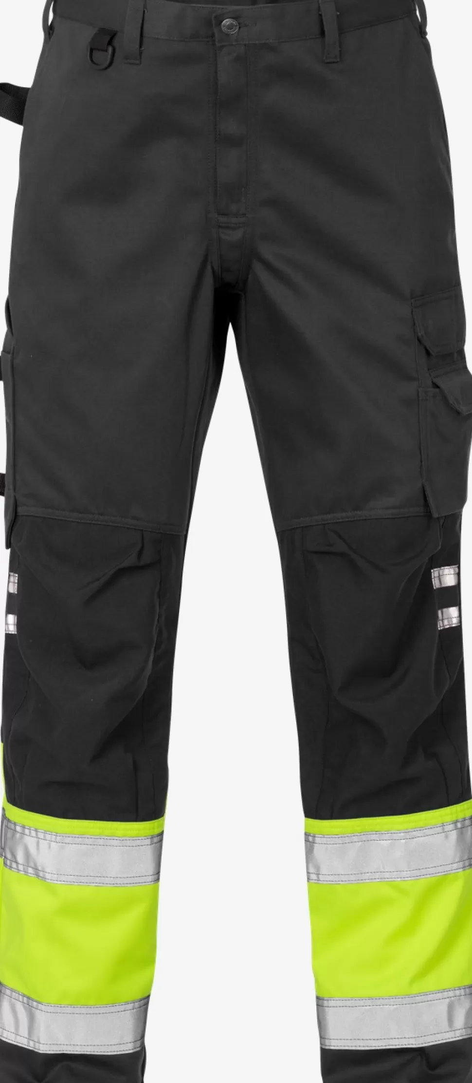 Herren Fristads Arbeitshosen | Warnschutz-Hosen<High Vis Hose Kl. 1 2032 PLU