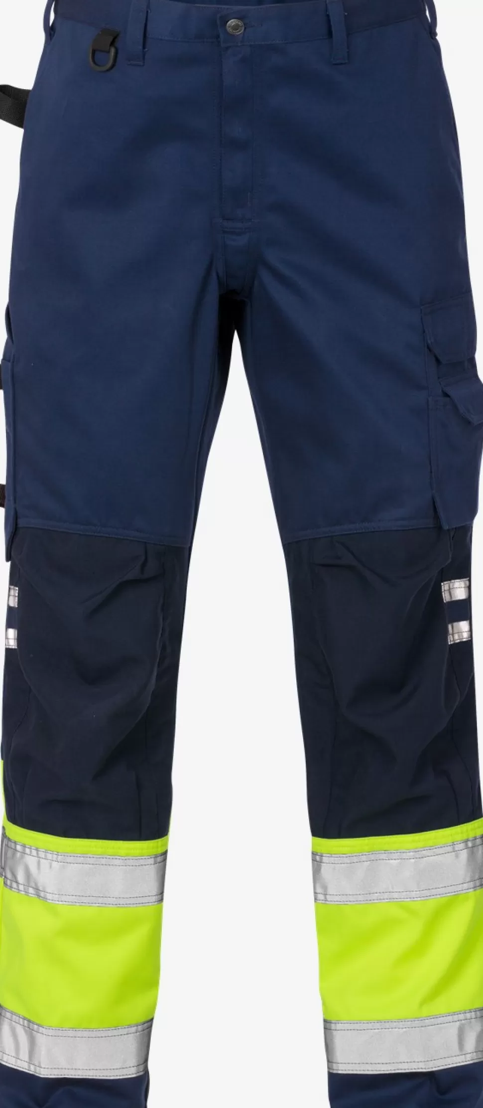 Herren Fristads Arbeitshosen | Warnschutz-Hosen<High Vis Hose Kl. 1 2032 PLU
