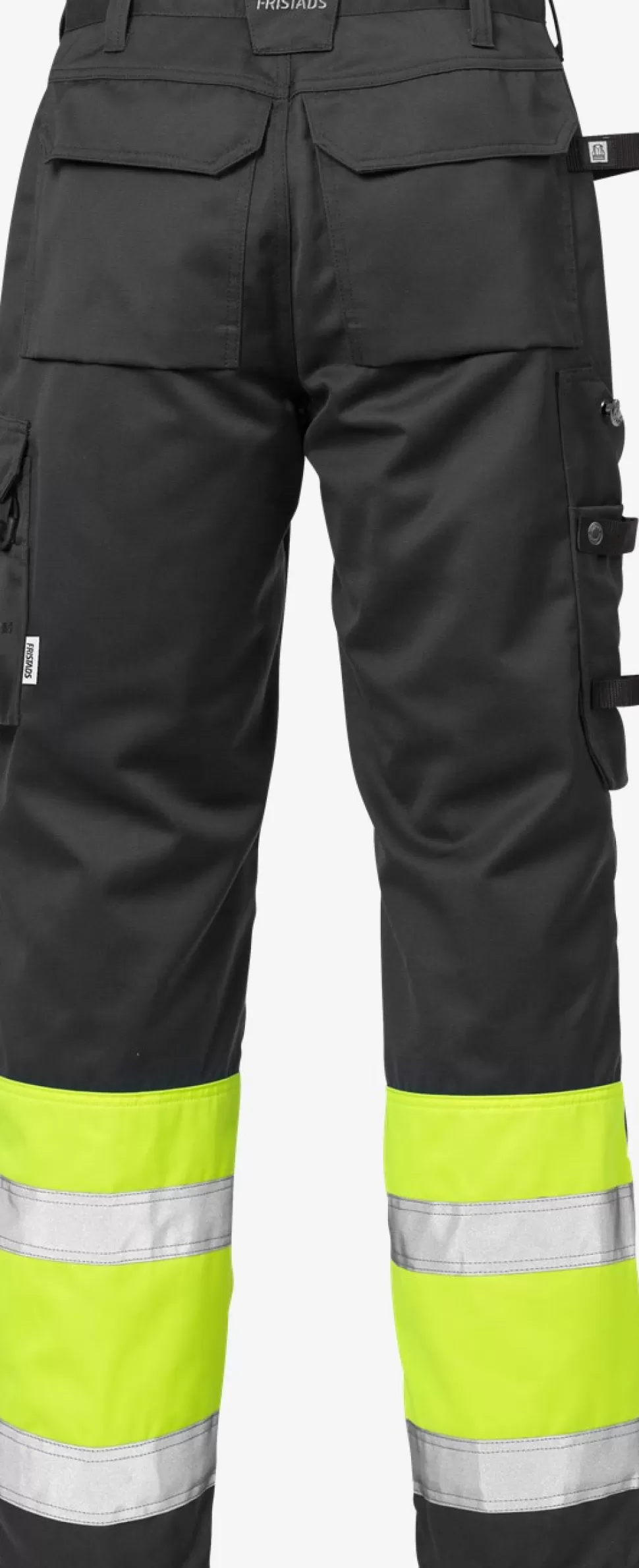 Herren Fristads Arbeitshosen | Warnschutz-Hosen<High Vis Hose Kl. 1 2032 PLU