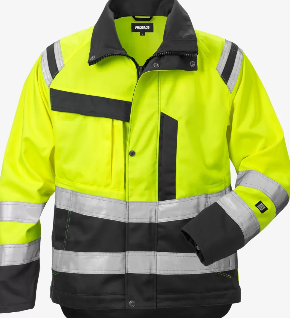Damen Fristads Arbeitsjacken | Jacken<High Vis Jacke Damen Kl. 2 4129 PLU