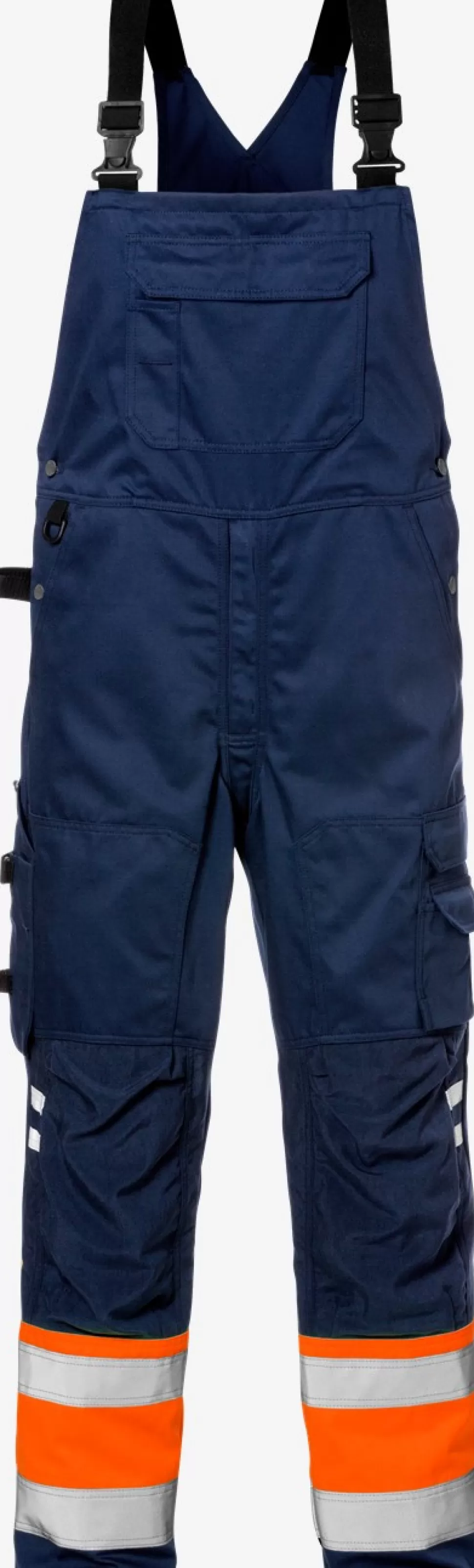Fristads Arbeitslatzhosen<High Vis Latzhose Kl. 1 1025 PLU