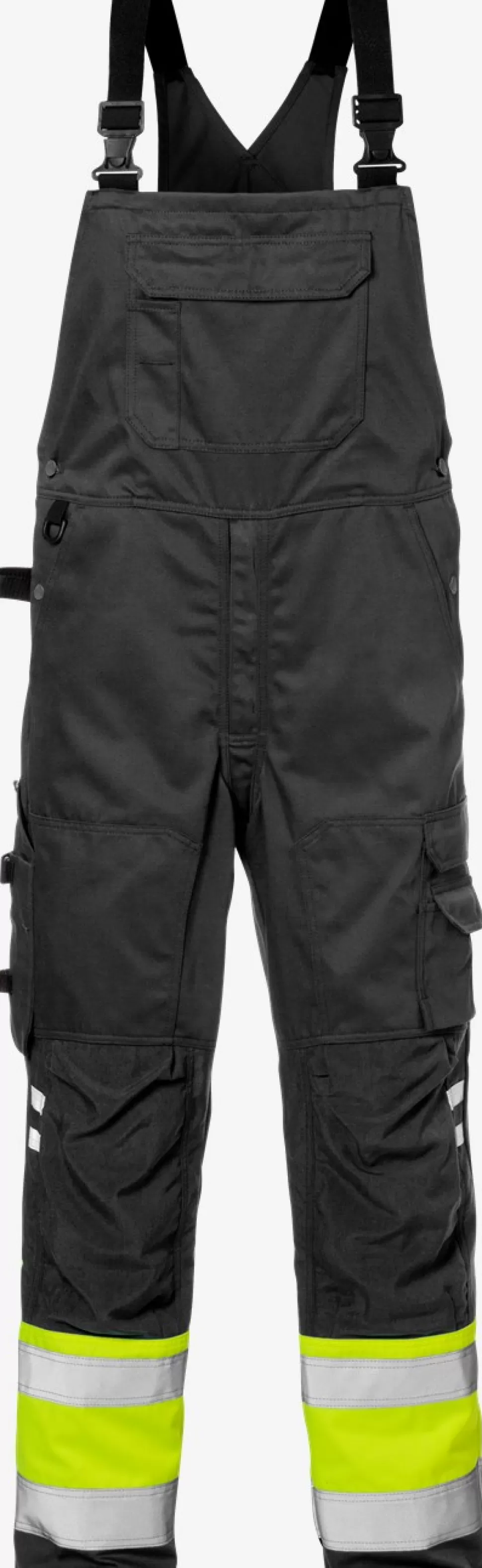 Fristads Arbeitslatzhosen<High Vis Latzhose Kl. 1 1025 PLU