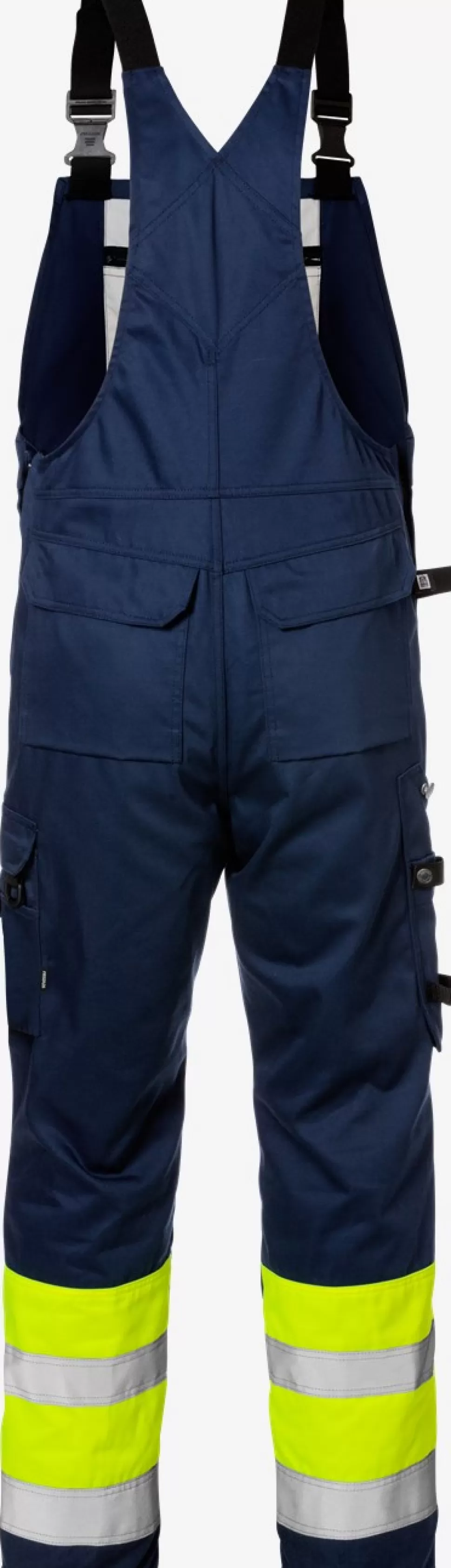 Fristads Arbeitslatzhosen<High Vis Latzhose Kl. 1 1025 PLU