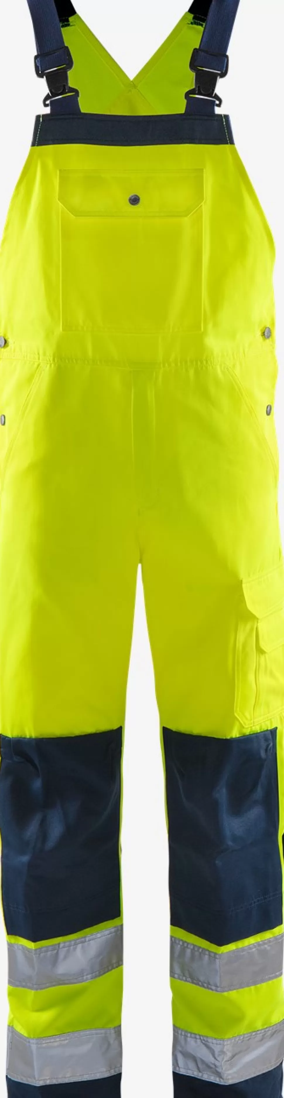 Fristads Arbeitslatzhosen<High Vis Latzhose Kl. 2 1001 TH