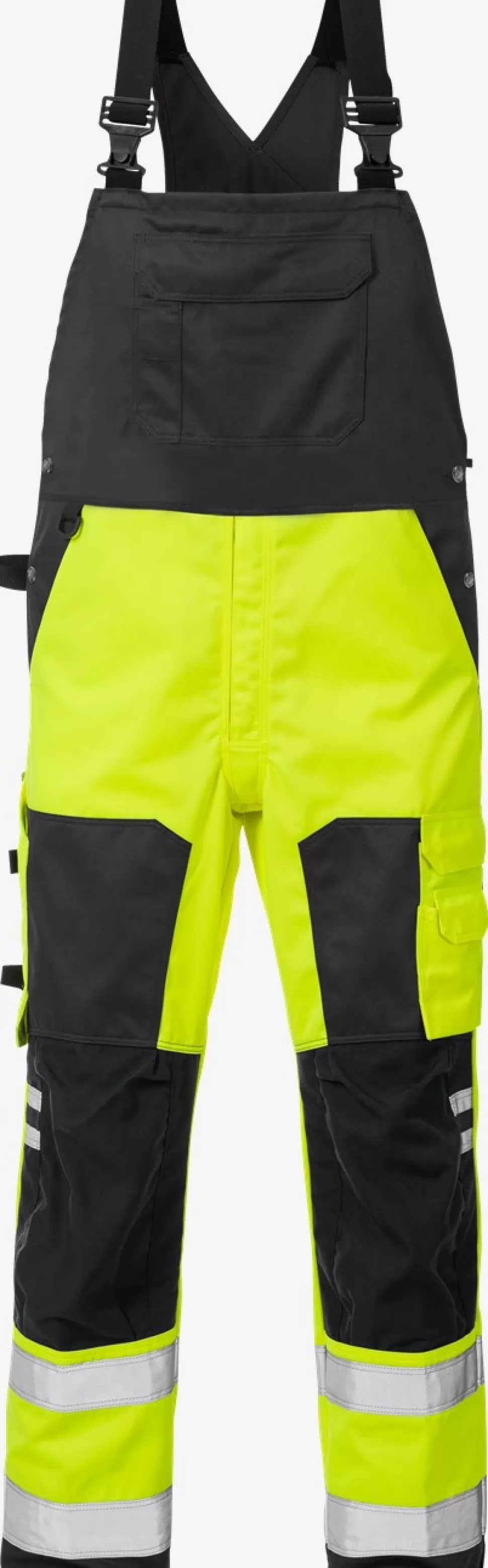 Fristads Arbeitslatzhosen<High Vis Latzhose Kl. 2 1015 PLU
