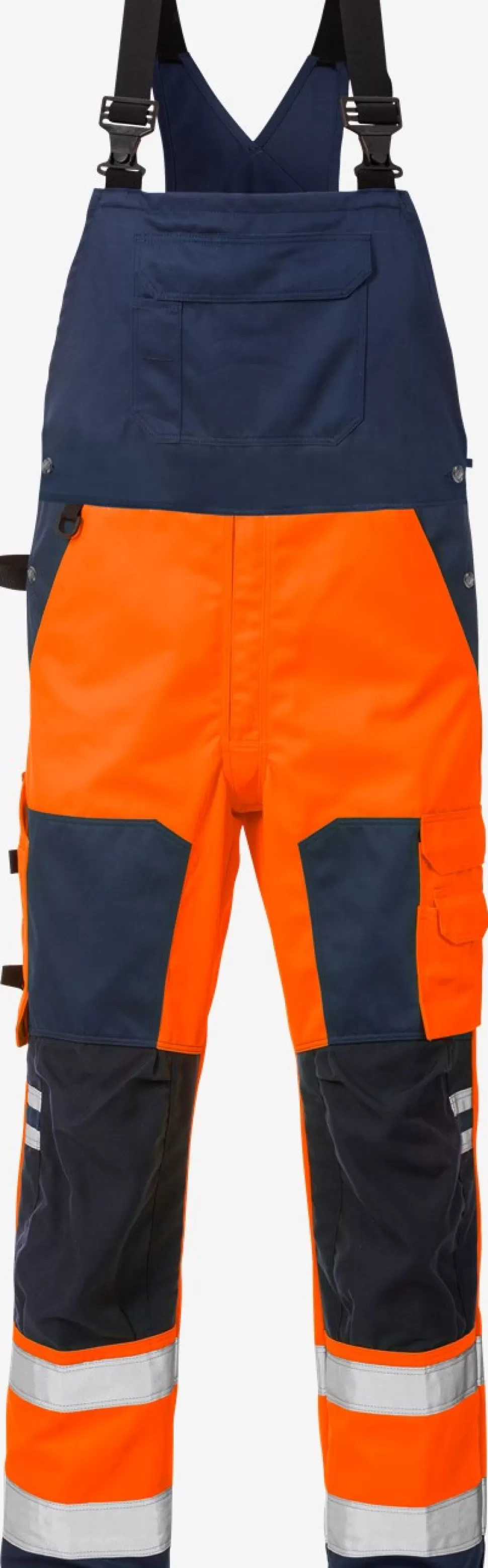 Fristads Arbeitslatzhosen<High Vis Latzhose Kl. 2 1015 PLU