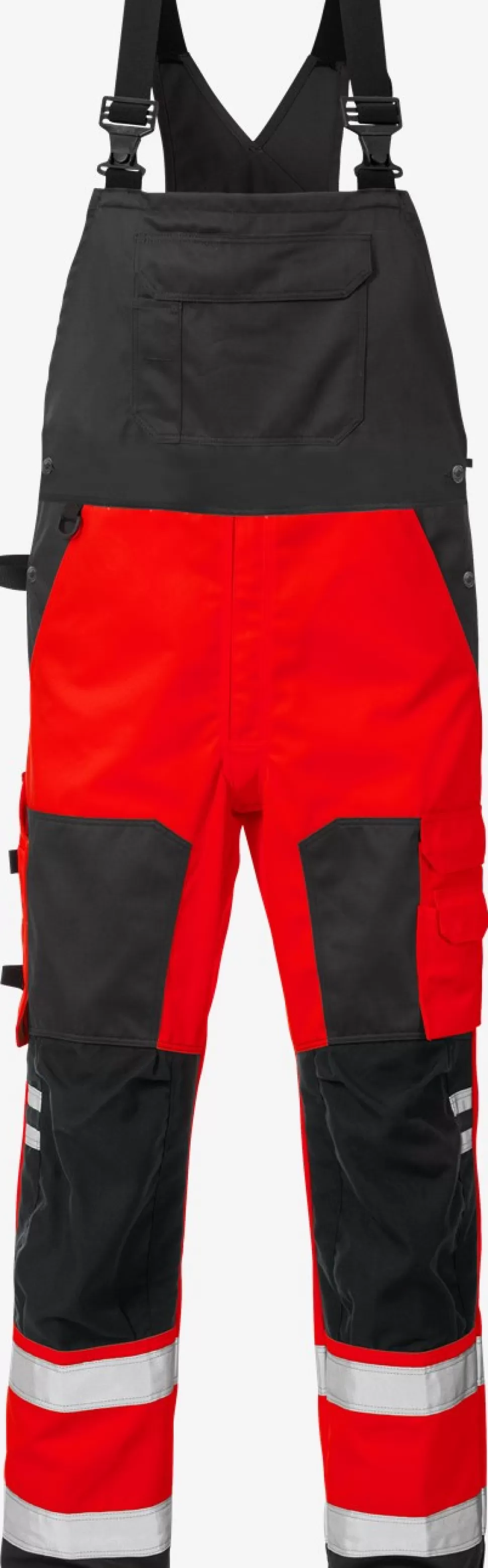 Fristads Arbeitslatzhosen<High Vis Latzhose Kl. 2 1015 PLU