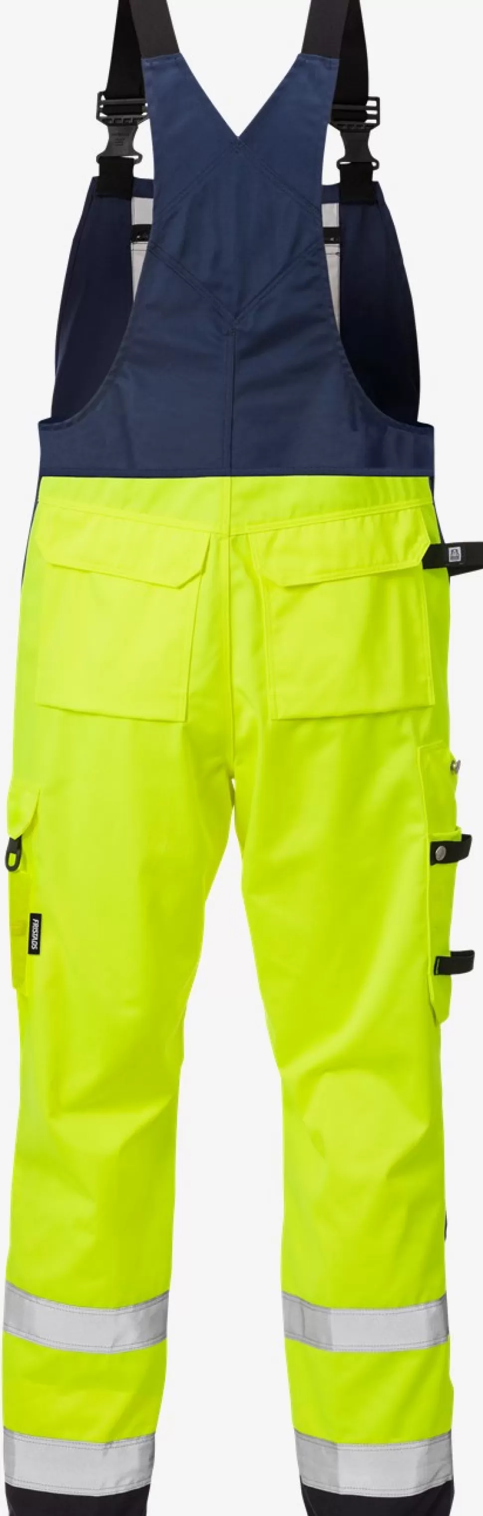 Fristads Arbeitslatzhosen<High Vis Latzhose Kl. 2 1015 PLU