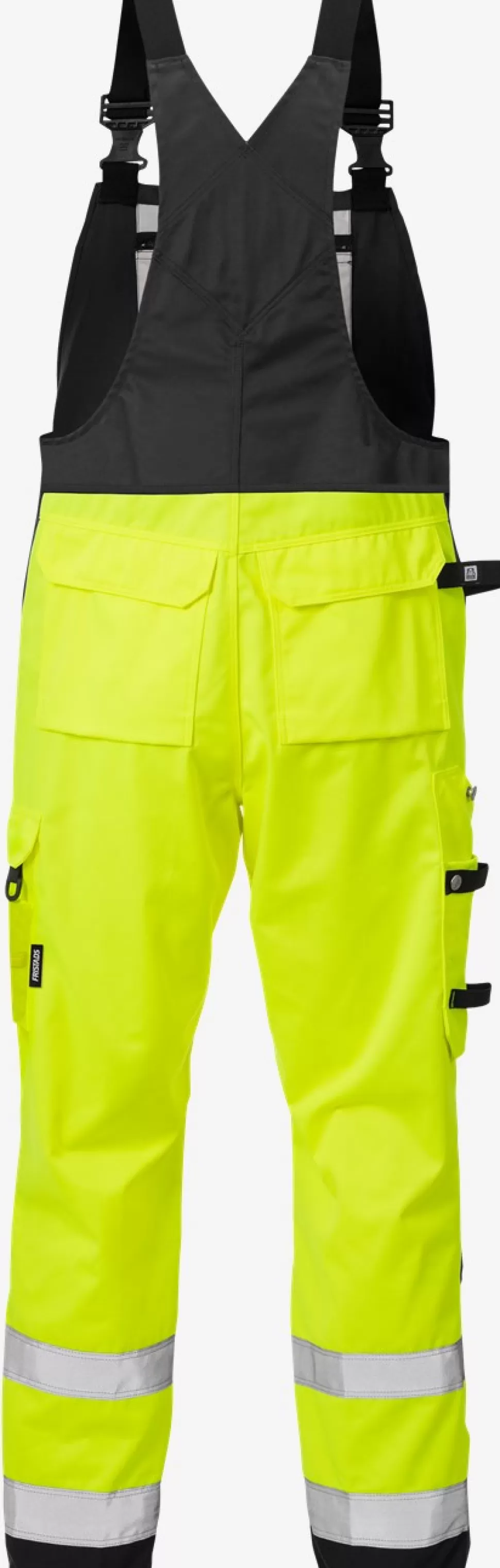 Fristads Arbeitslatzhosen<High Vis Latzhose Kl. 2 1015 PLU