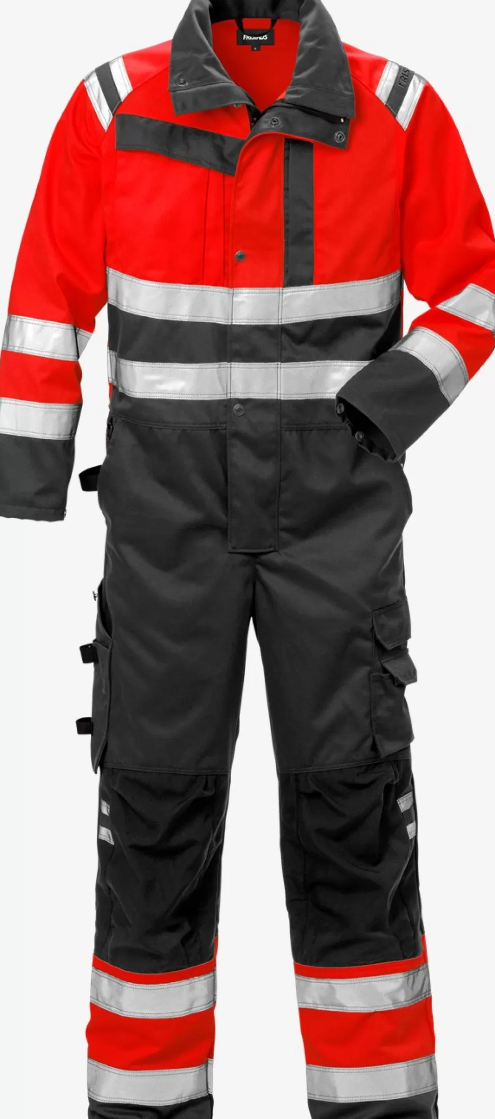 Fristads Arbeitsoverall<High Vis Overall Kl. 3 8026 PLU