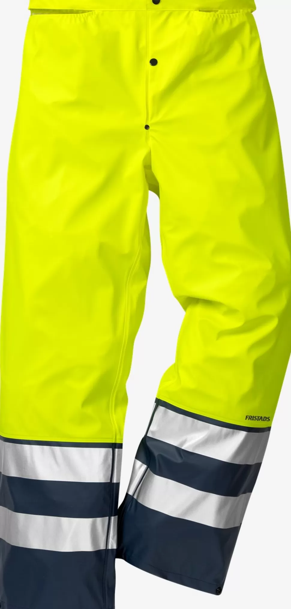 Herren Fristads Arbeitshosen | Warnschutz-Hosen<High Vis Regenhose Kl. 2 2625 RS