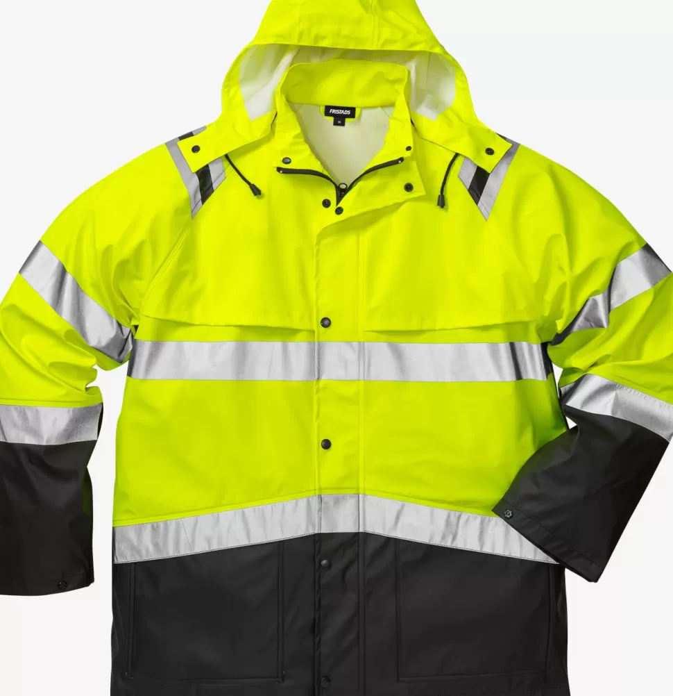 Herren Fristads Arbeitsjacken | Jacken<High Vis Regenjacke Kl. 3 4624 RS