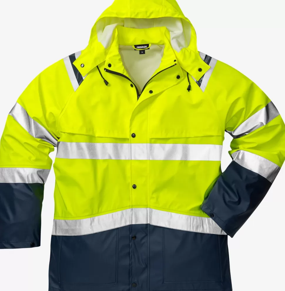 Herren Fristads Arbeitsjacken | Jacken<High Vis Regenjacke Kl. 3 4624 RS
