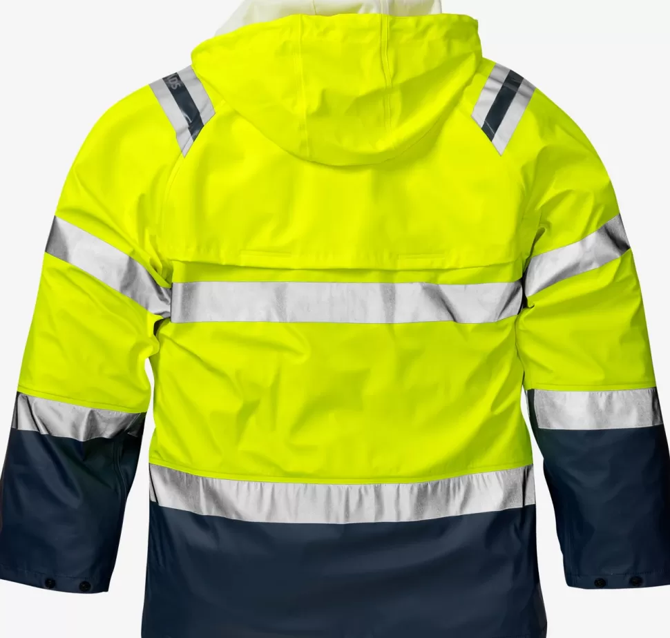 Herren Fristads Arbeitsjacken | Jacken<High Vis Regenjacke Kl. 3 4624 RS