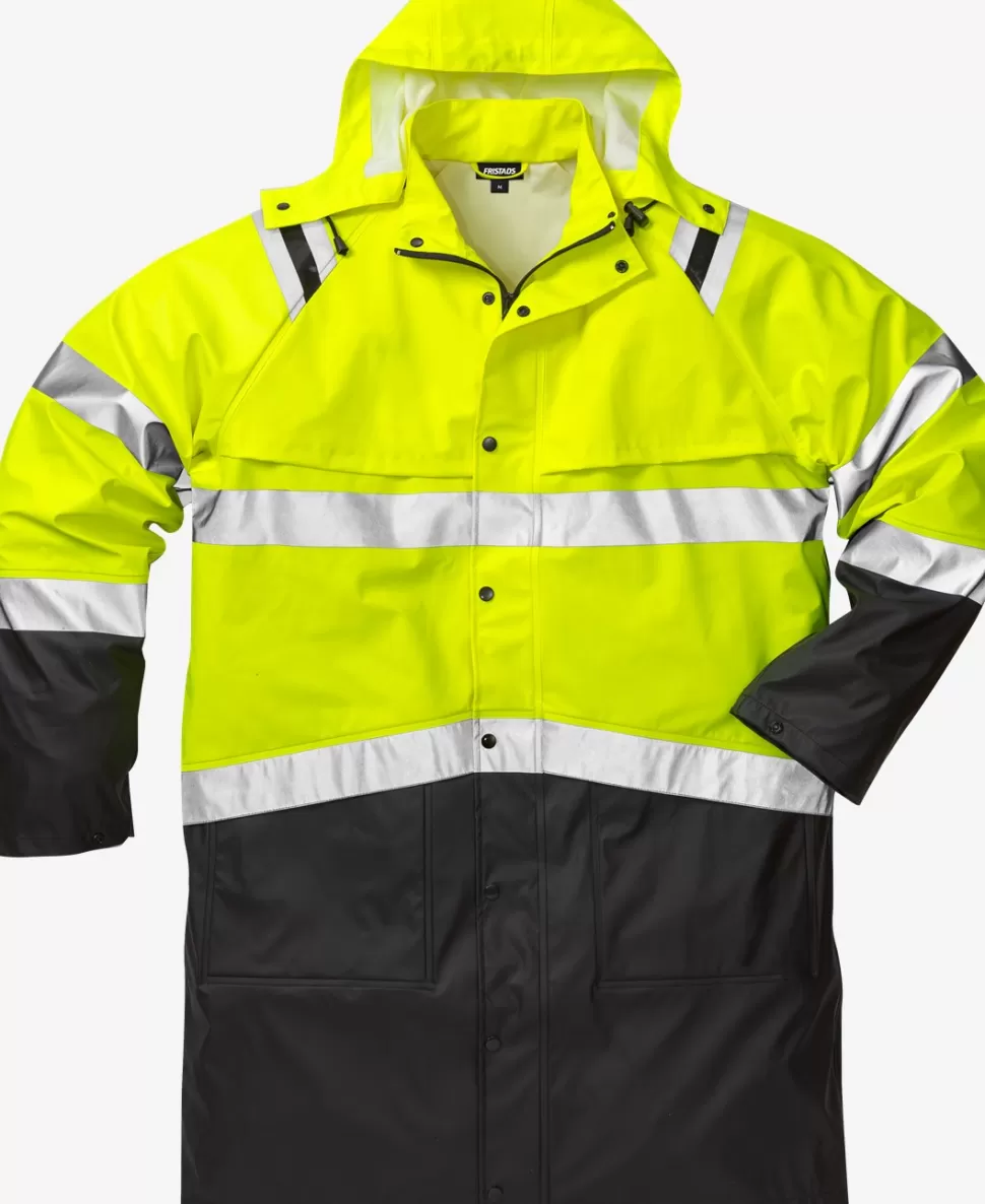 Herren Fristads Arbeitsjacken | Jacken<High Vis Regenmantel Kl. 3 4634 RS