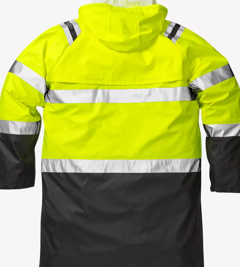 Herren Fristads Arbeitsjacken | Jacken<High Vis Regenmantel Kl. 3 4634 RS