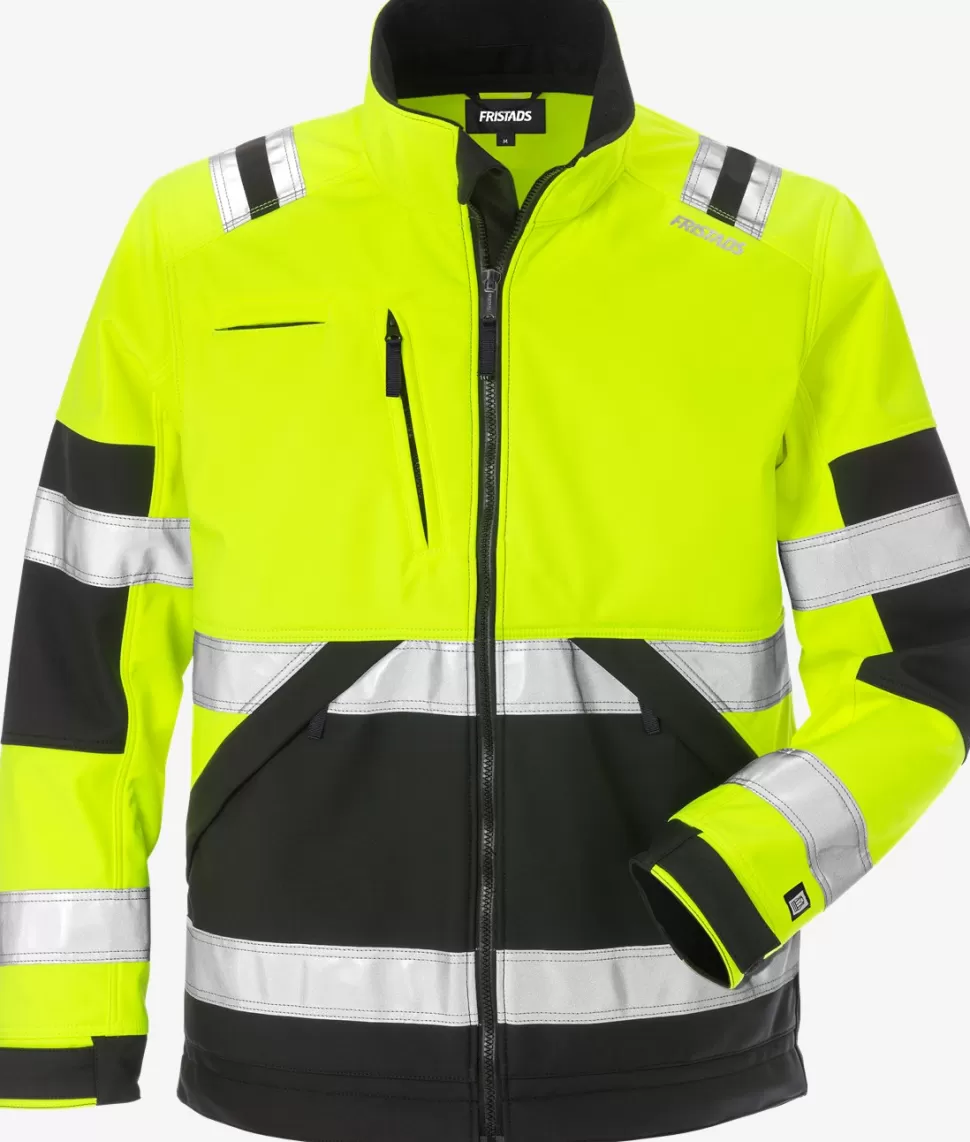Herren Fristads Arbeitsjacken | Jacken<High Vis Softshell-Jacke Kl. 2 4083 WYH