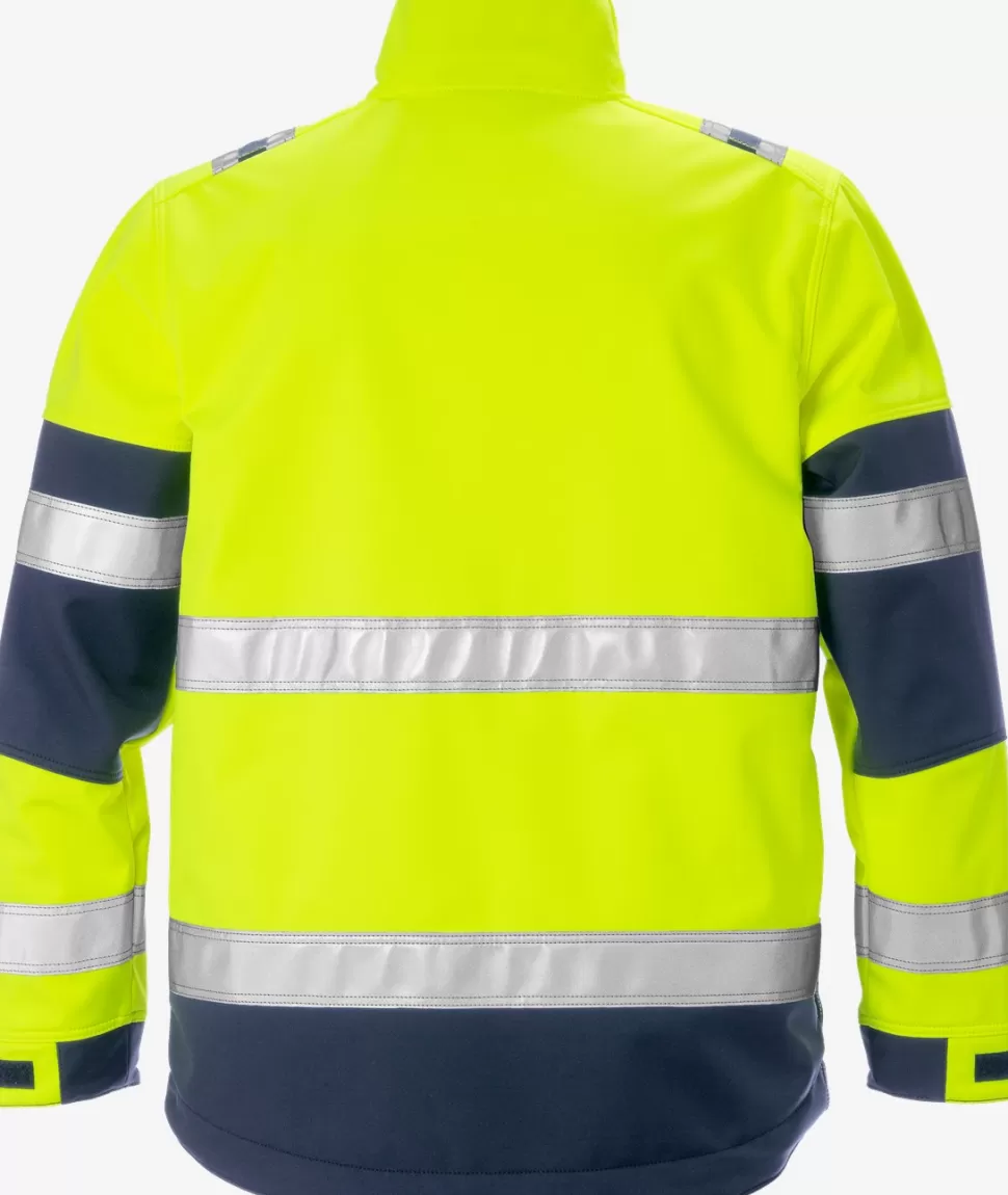 Herren Fristads Arbeitsjacken | Jacken<High Vis Softshell-Jacke Kl. 2 4083 WYH