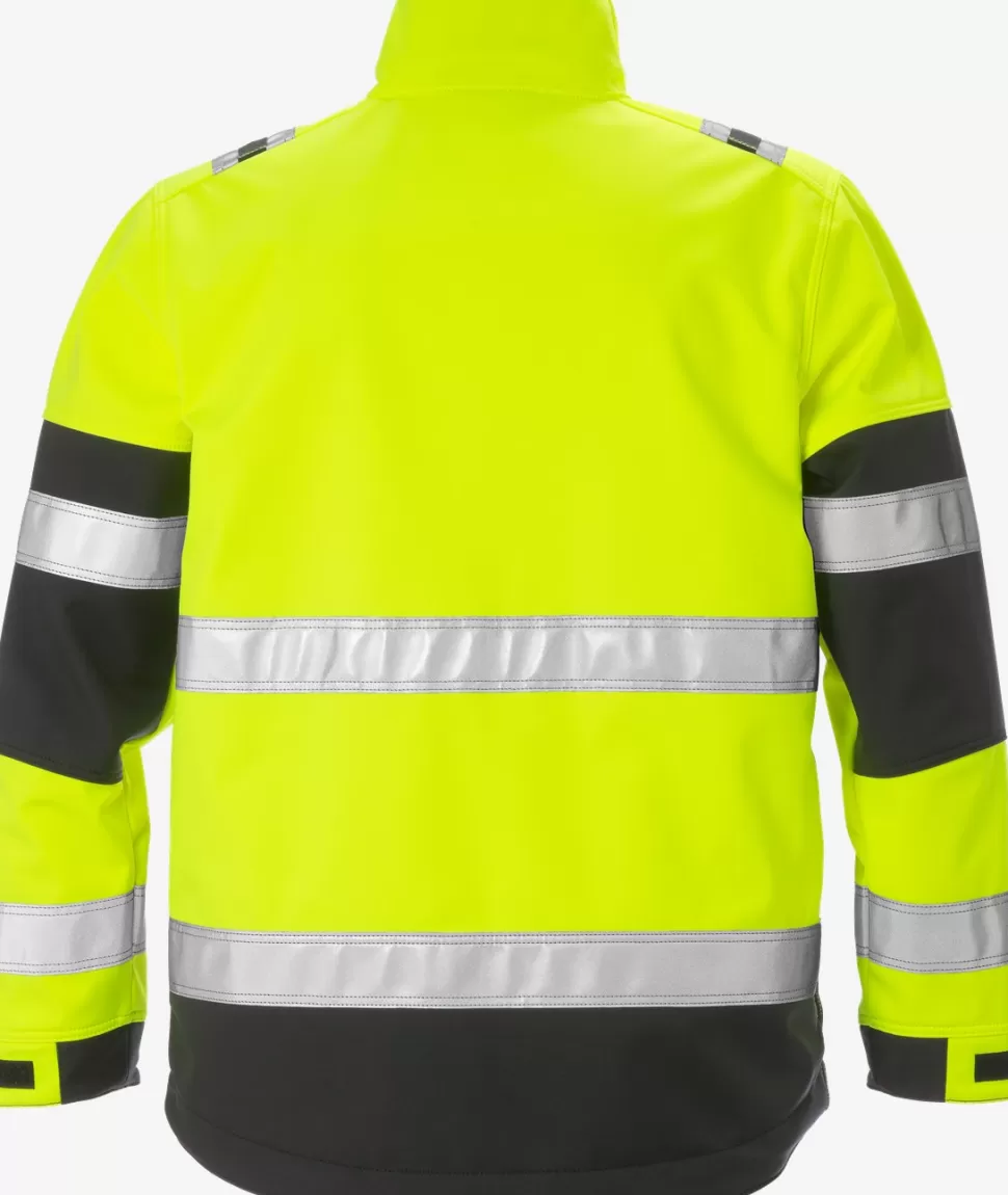 Herren Fristads Arbeitsjacken | Jacken<High Vis Softshell-Jacke Kl. 2 4083 WYH