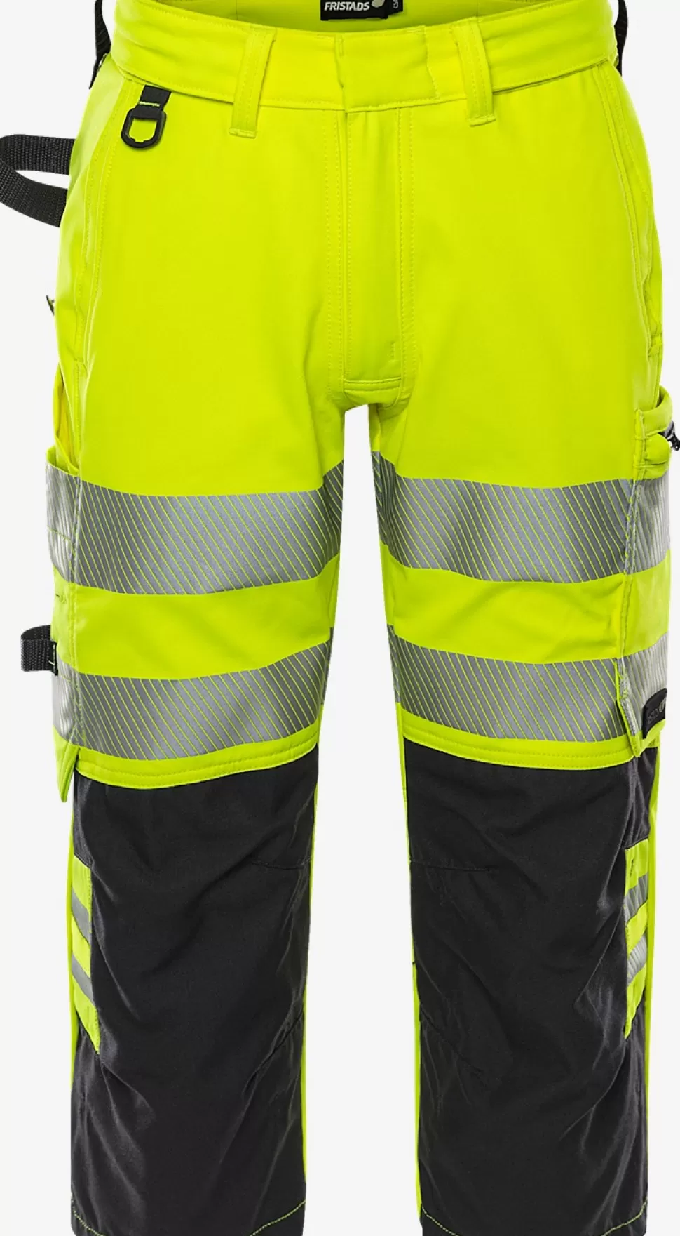 Herren Fristads 3/4 Hosen<High Vis Stretch-3/4-Hose Kl. 2 2666 GSTP