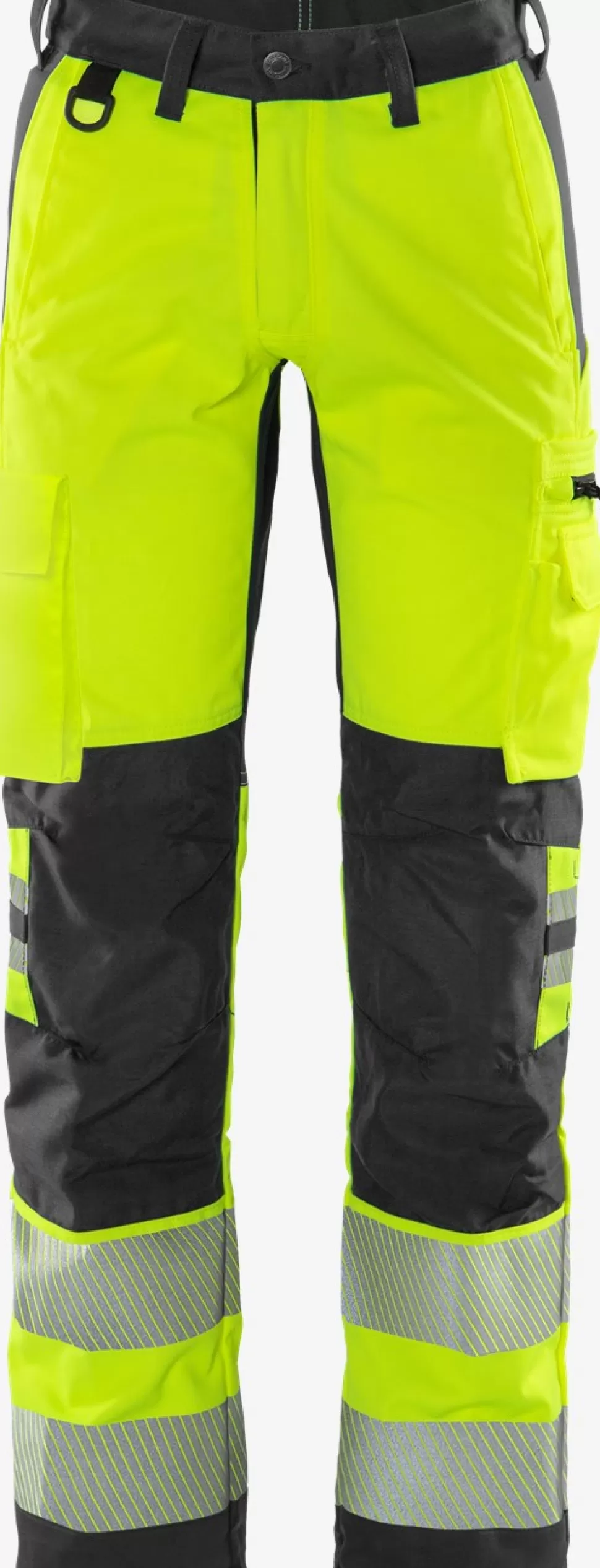 Herren Fristads Arbeitshosen | Warnschutz-Hosen<High Vis Stretch-Hose Kl. 2 2712 PLU