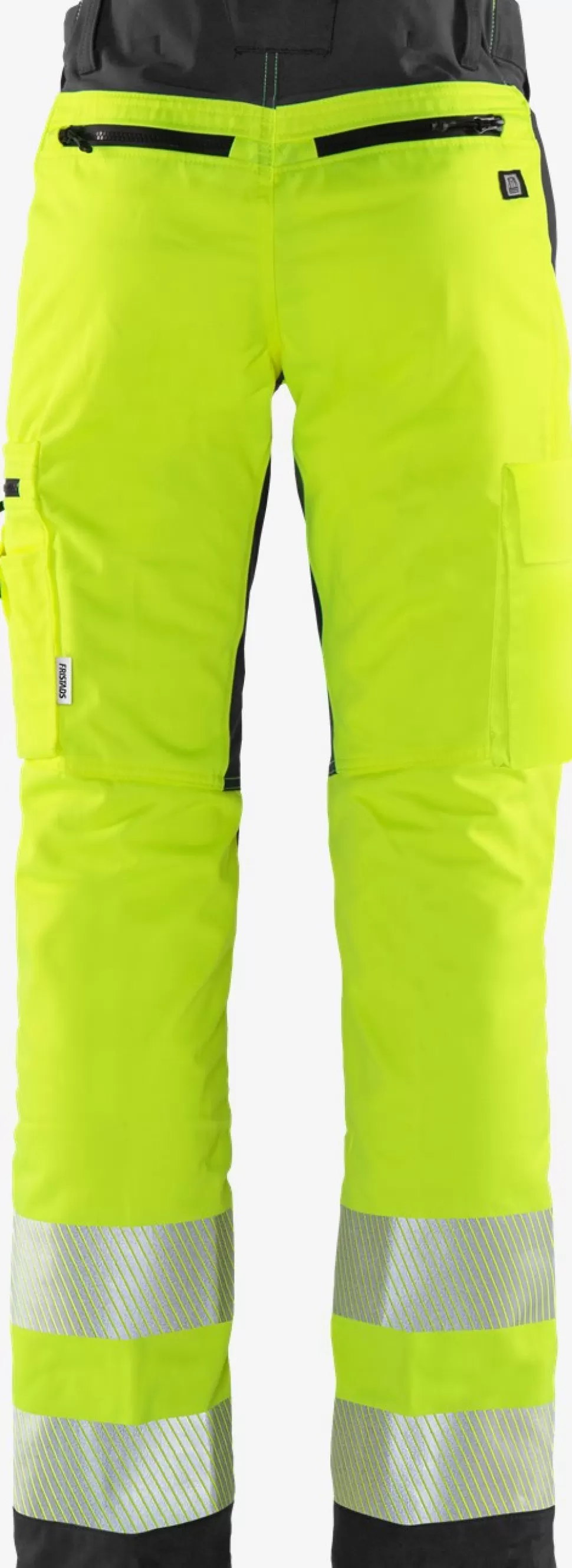 Herren Fristads Arbeitshosen | Warnschutz-Hosen<High Vis Stretch-Hose Kl. 2 2712 PLU