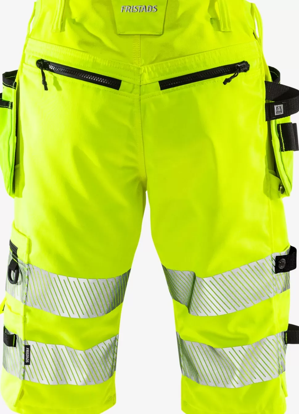 Fristads Arbeitsshorts<High Vis Stretch-Shorts Damen Kl.1 2529 PLU