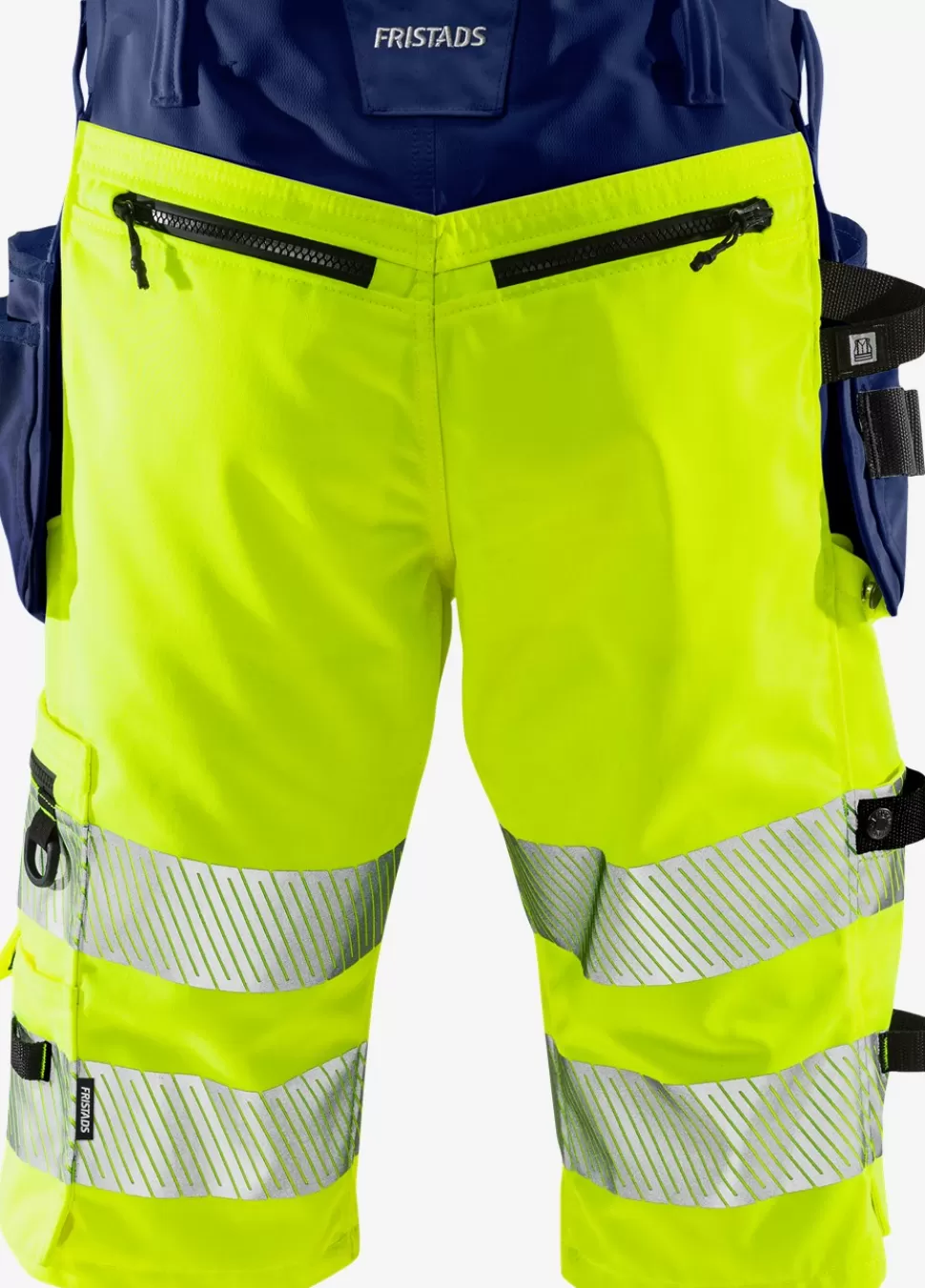 Fristads Arbeitsshorts<High Vis Stretch-Shorts Kl. 1 2509 PLU
